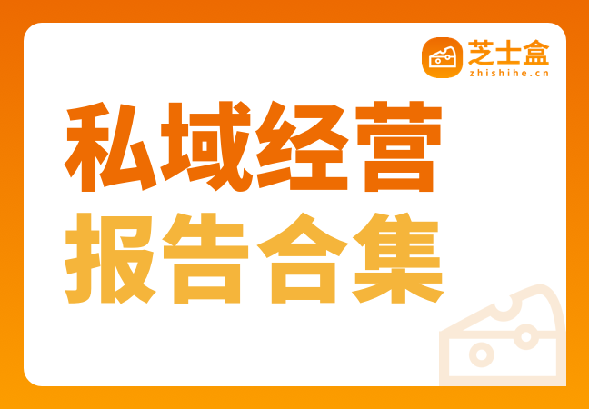 25份私域经营报告合集