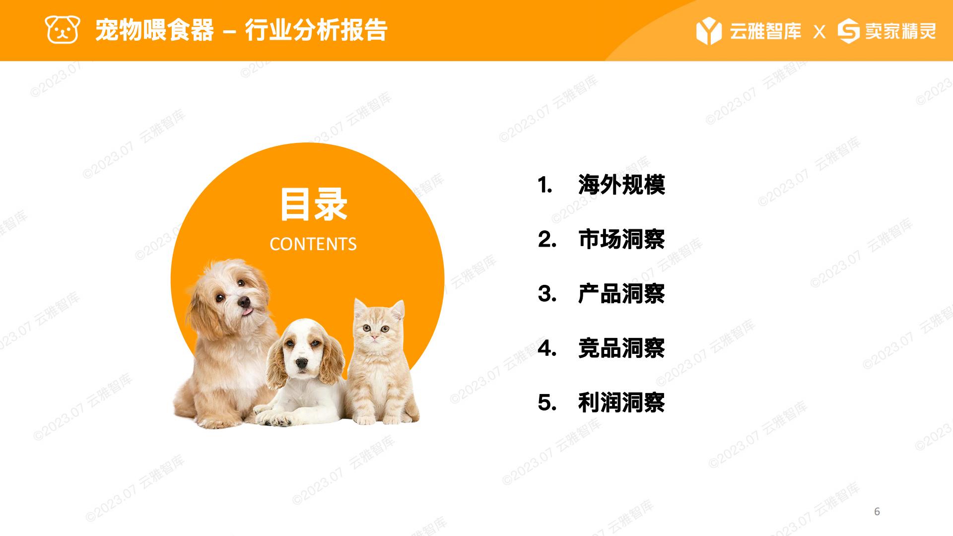 2023宠物喂食器行业分析报告-云雅智库-202307-59页.pdf