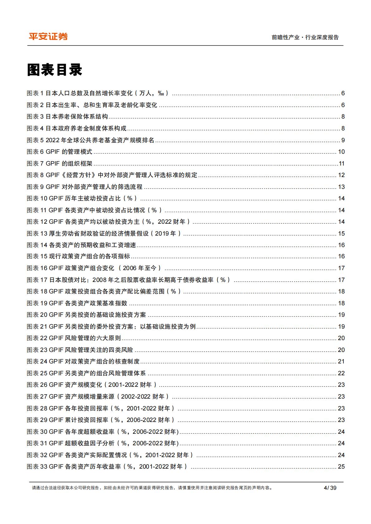养老行业之日本GPIF：保守稳健型养老基金进化论-平安证券-202311-39页.PDF