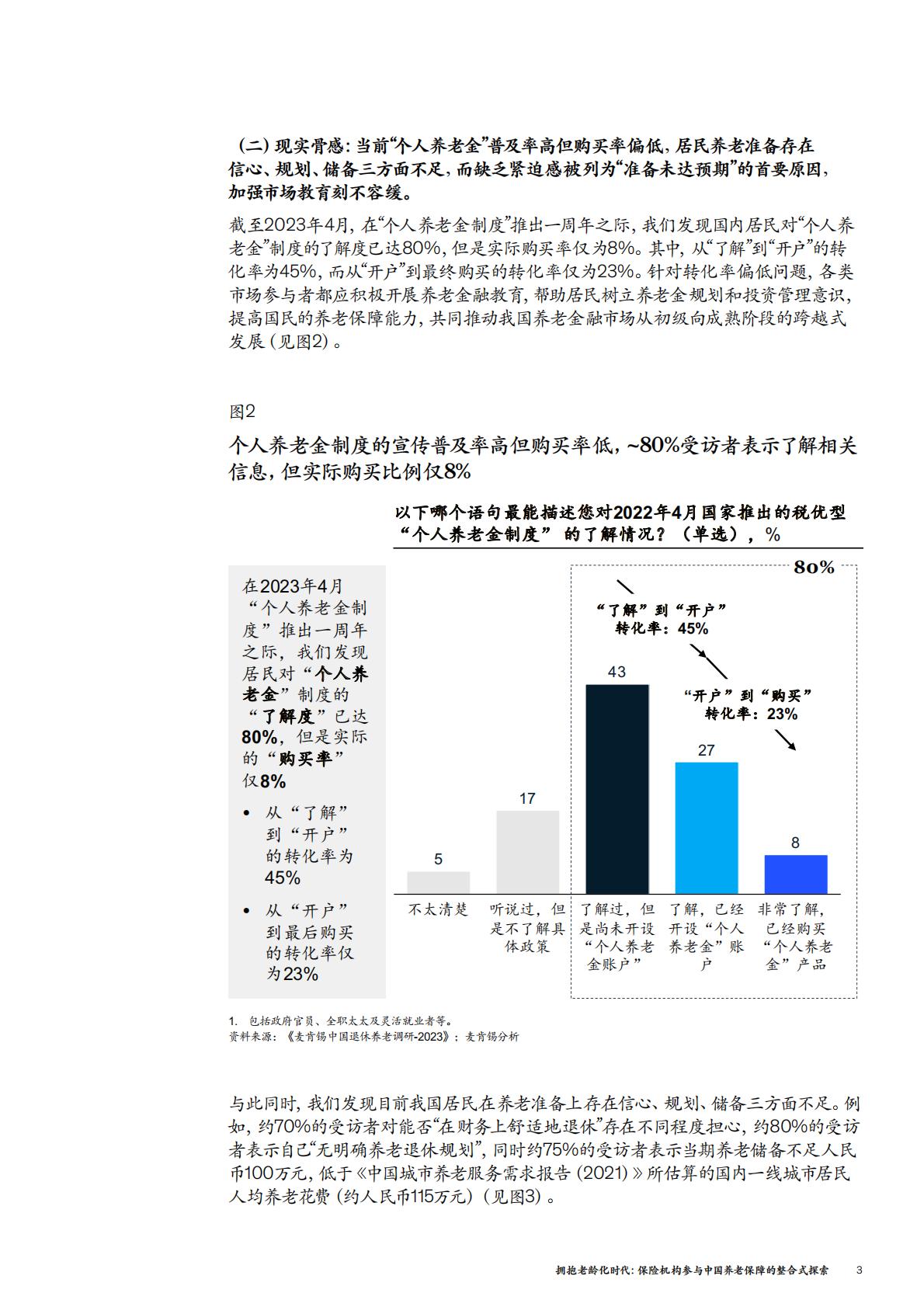 2023中国养老金调研报告：拥抱老龄化时代：保险机构参与中国养老保障的整合式探索-麦肯锡-202308-30页.pdf