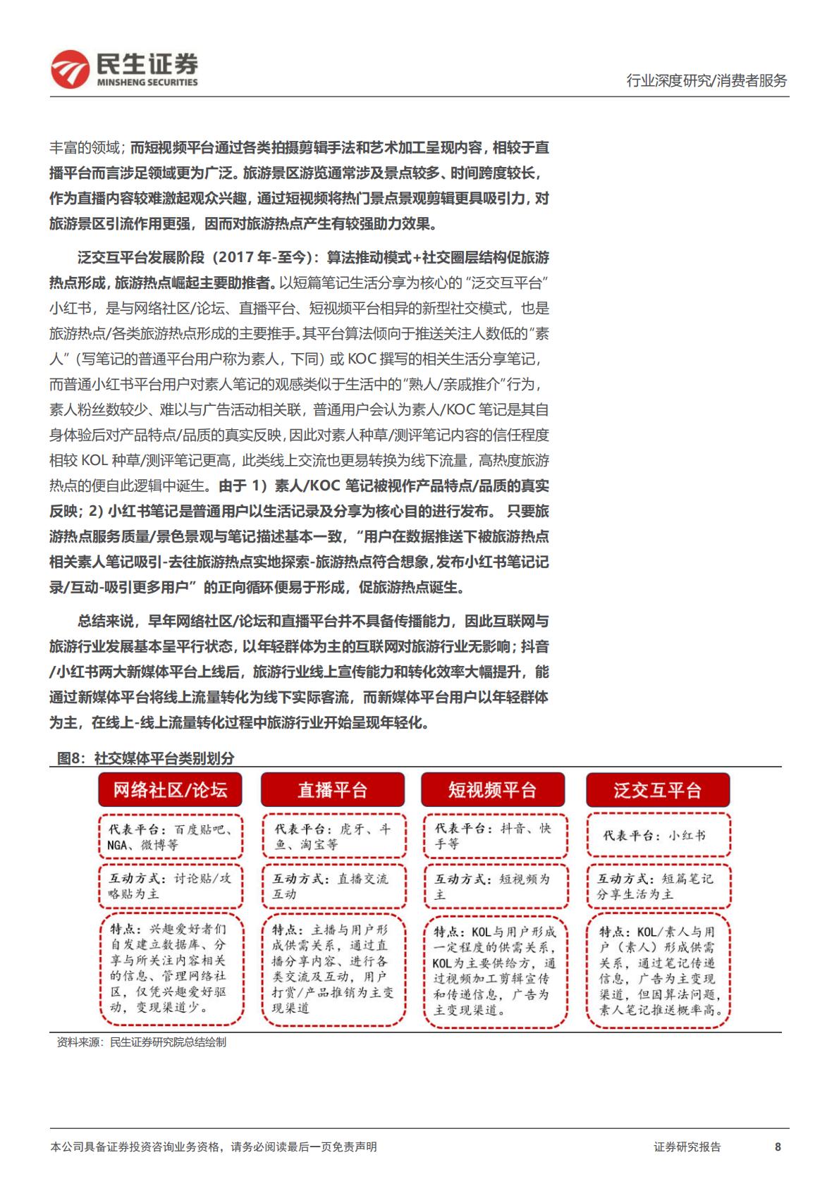旅游行业专题研究系列之年轻化趋势观察：把握年轻化趋势，探寻旅游热点长期维系脉络-20240430-民生证券-26页.pdf