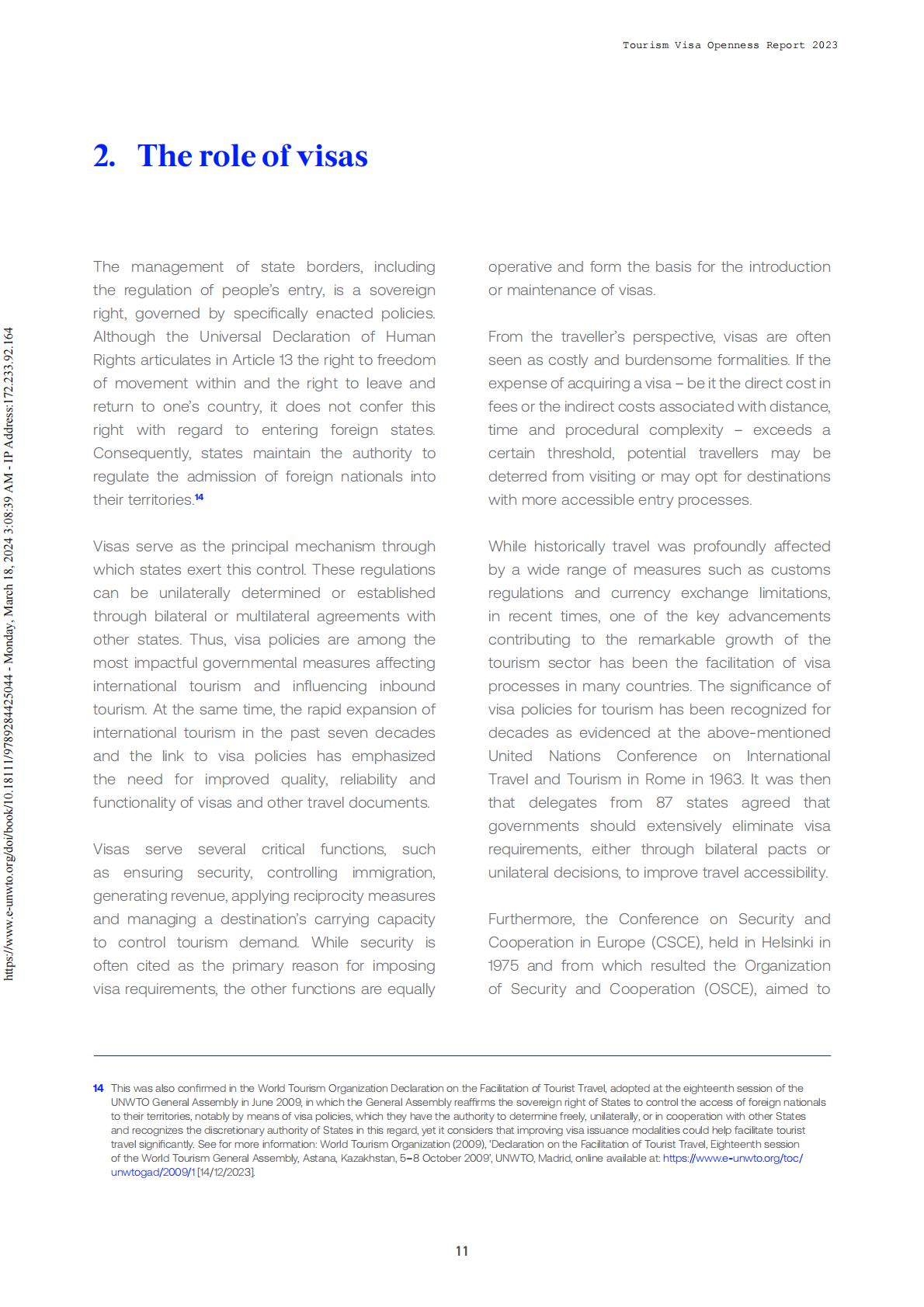 UN Tourism：2023年旅游签证开放报告.pdf