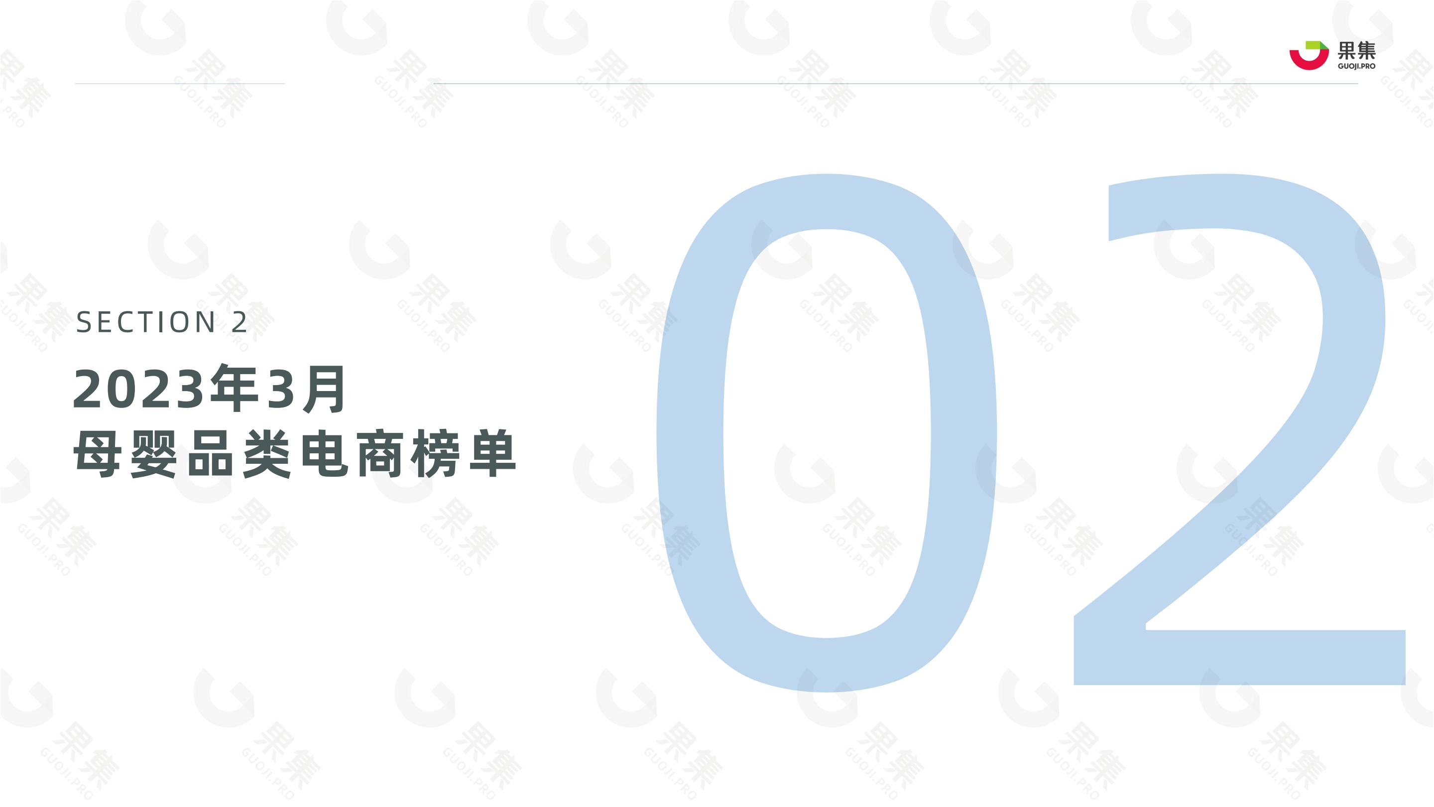 2023年3月母婴赛道社媒电商报告-果集数据-202304-27页.pdf