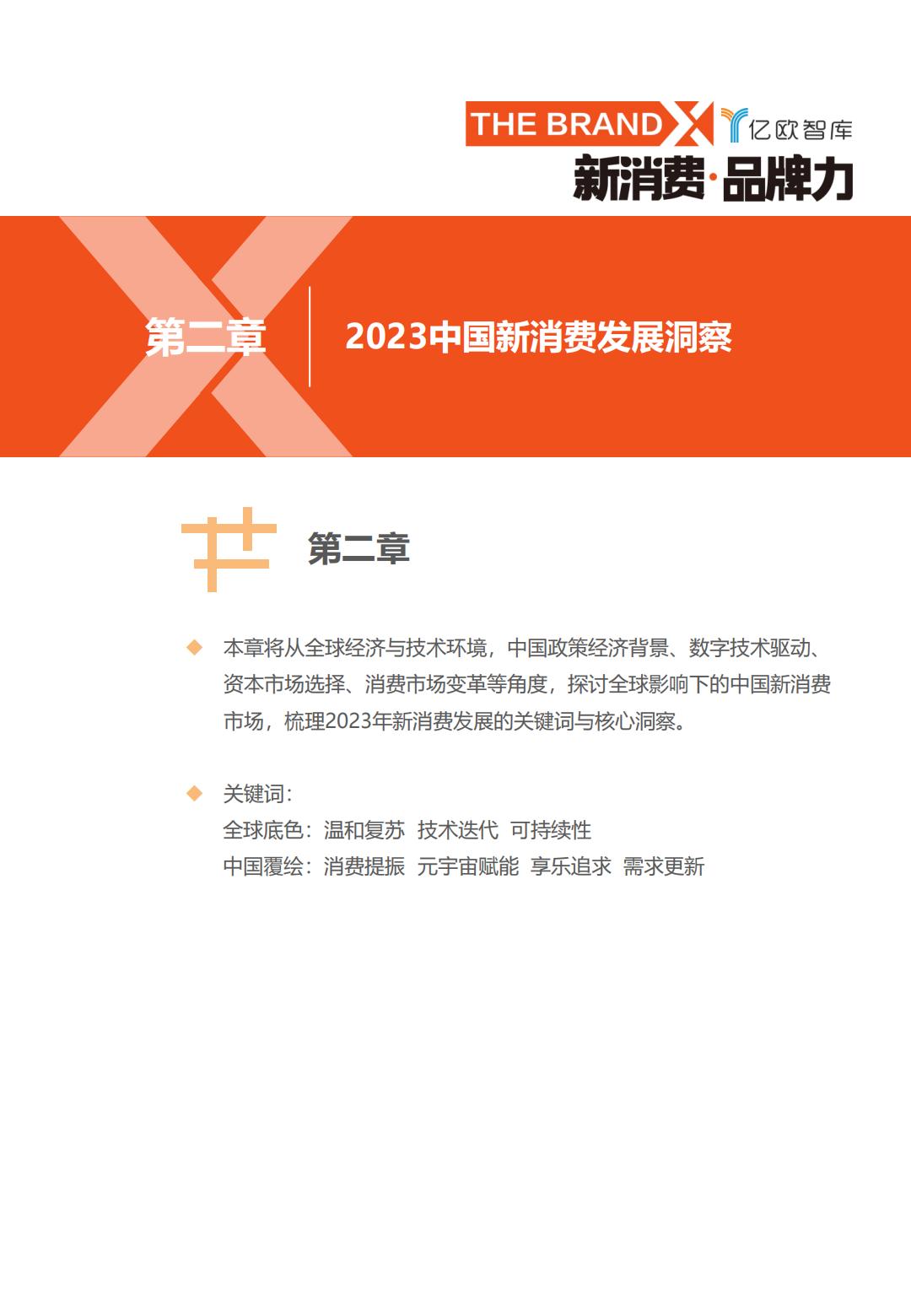 2023中国新消费发展洞察暨品牌力榜单-亿欧智库.pdf