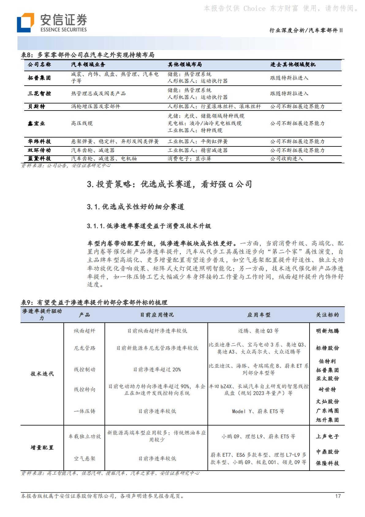 汽车零部件Ⅱ行业深度分析：聚焦头部车企产业链和全球化布局，优选强α公司H3_AP202307071592079130_1.pdf