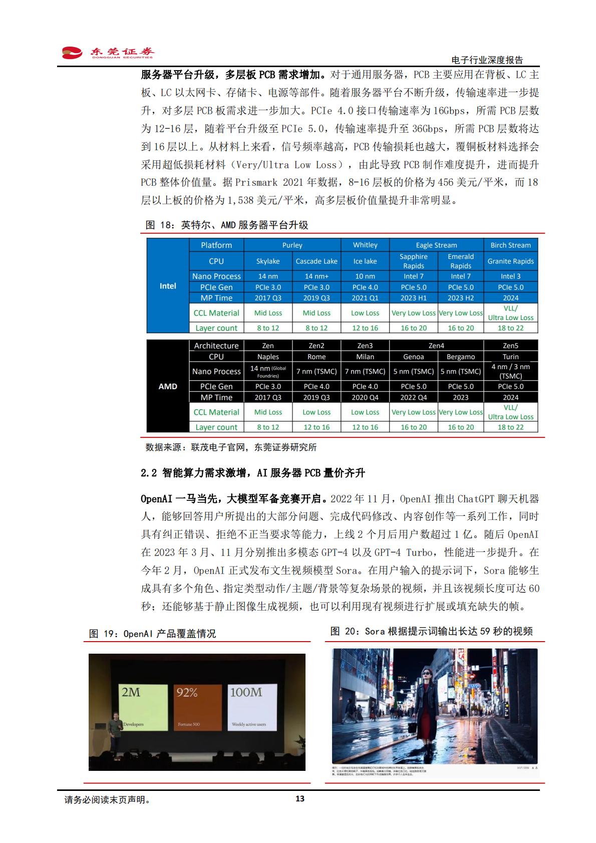 东莞证券：电子行业深度报告-服务器、汽车电动化智能化驱动PCB量价齐升.pdf
