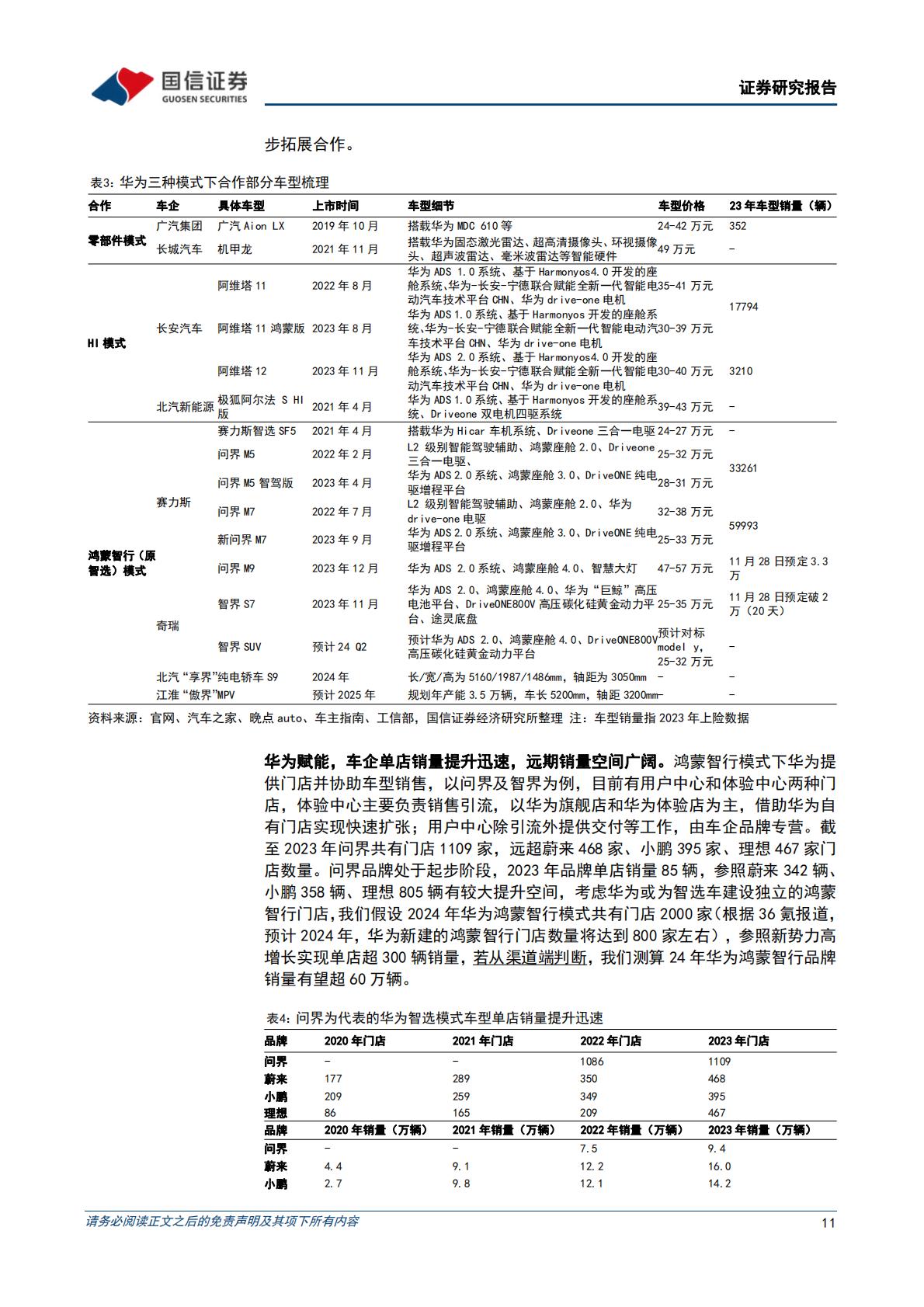 【行业研究】华为行业专题：三种模式赋能车企，打造中国智能汽车品牌-20240314-国信证券-72页.pdf