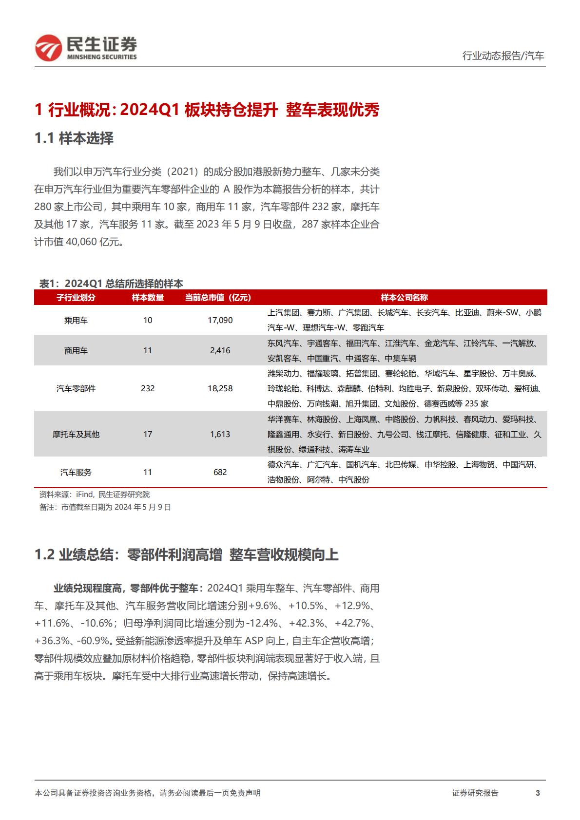 【汽车】汽车行业系列深度三：2023Q4&2024Q1：业绩整体向好 自主向上可期-20240512-民生证券-57页.pdf
