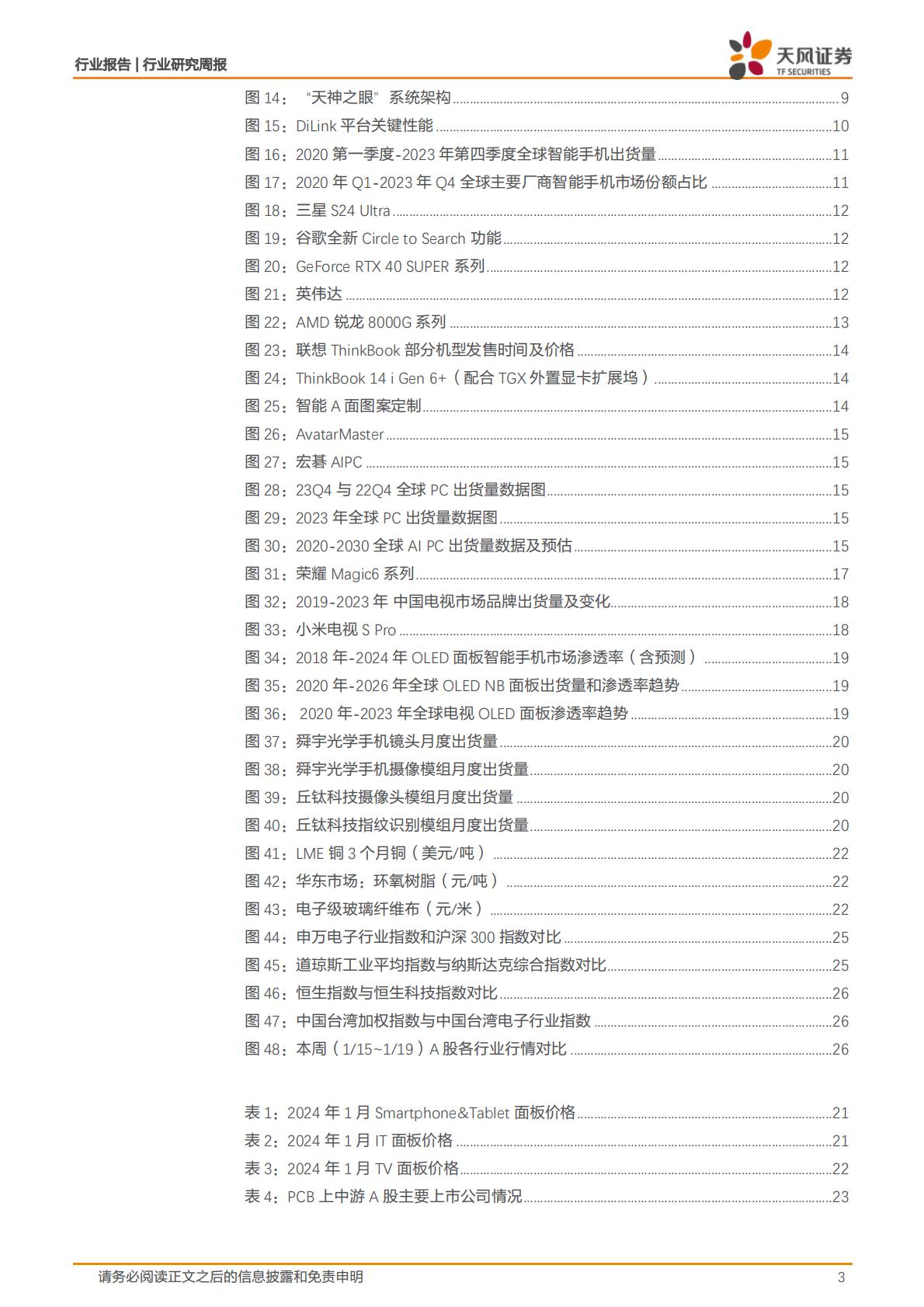 【电子】消费电子行业研究周报：Vision Pro正式预售，比亚迪发布系列汽车智能化技术，看好AI持续深度赋能消费电子各领域-20240124-天风证券-30页.pdf