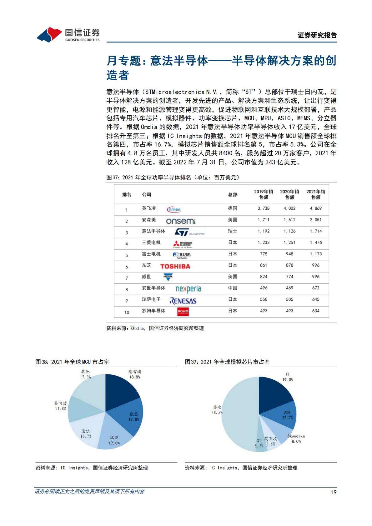 【电子】半导体行业8月投资策略及意法半导体复盘：推荐工业和汽车半导体以及上游设备、材料-20220809-国信证券-29页.pdf