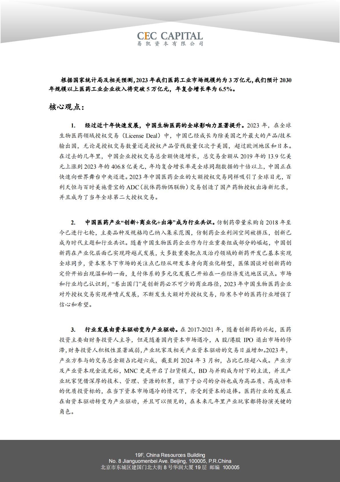 2024易凯健康产业白皮书-医药与生物科技篇.pdf