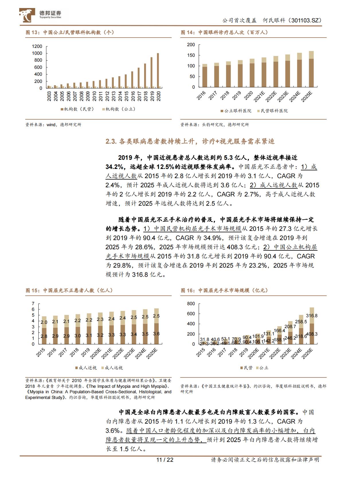 医疗产业-何氏眼科(301103)立足三级诊疗，区域龙头拓展全国布局，打开成长空间.pdf