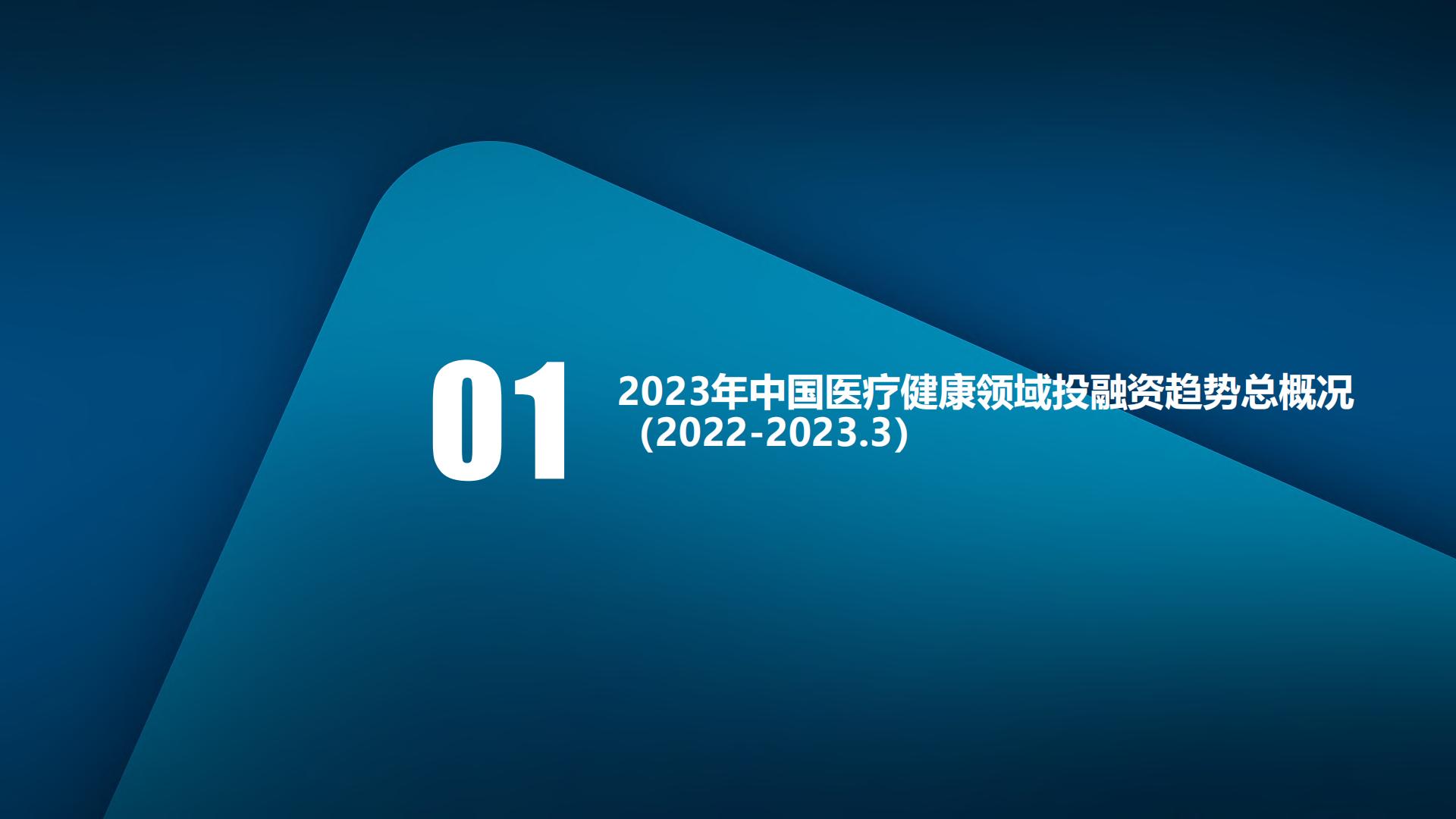 中国医疗健康投融资报告-医药魔方-202304-30页.pdf