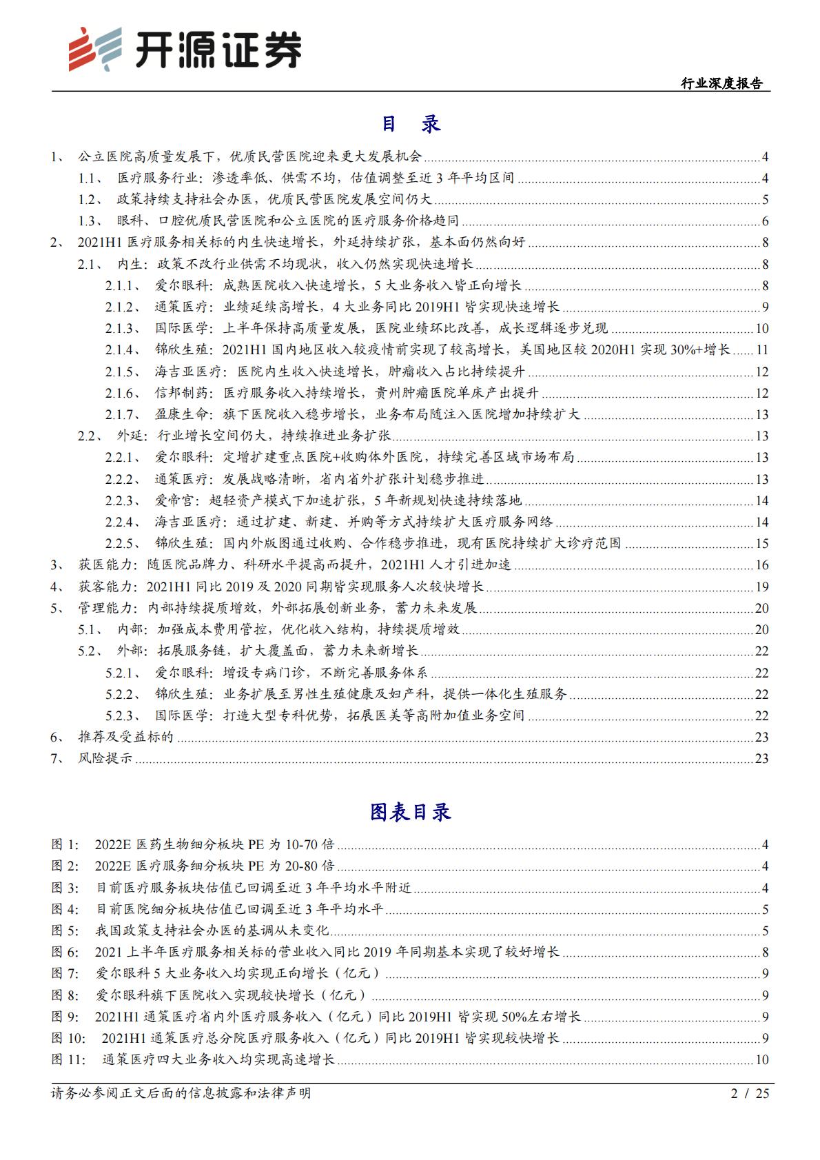 医疗产业-医疗服务行业深度报告：公立医院高质量发展下，优质民营医院迎来更大发展机会.pdf
