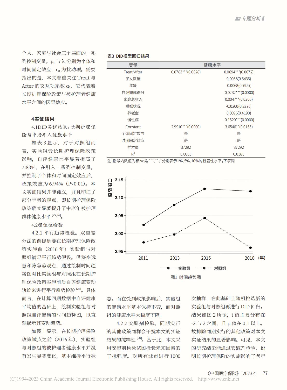 长期护理保险对中老年人健康水平的影响.pdf