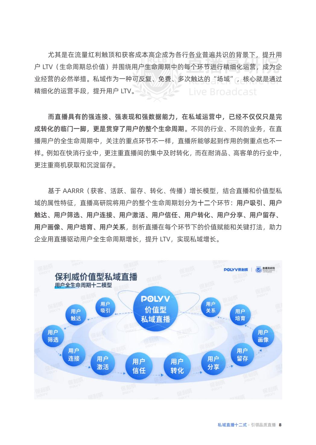2022价值型私域直播用户全生命周期-46页.pdf