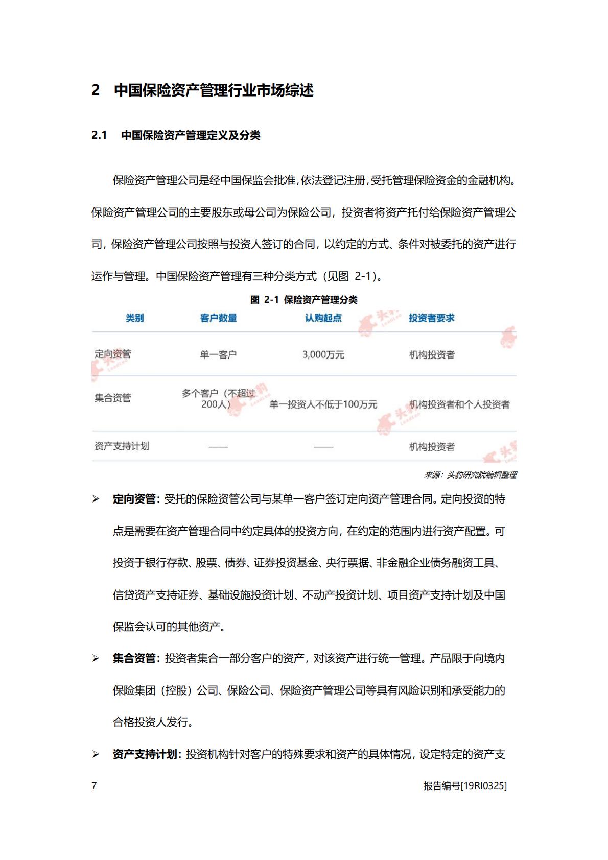 非银金融行业系列行业概览：2019中国保险资产管理行业概览-20200927-头豹研究院.pdf