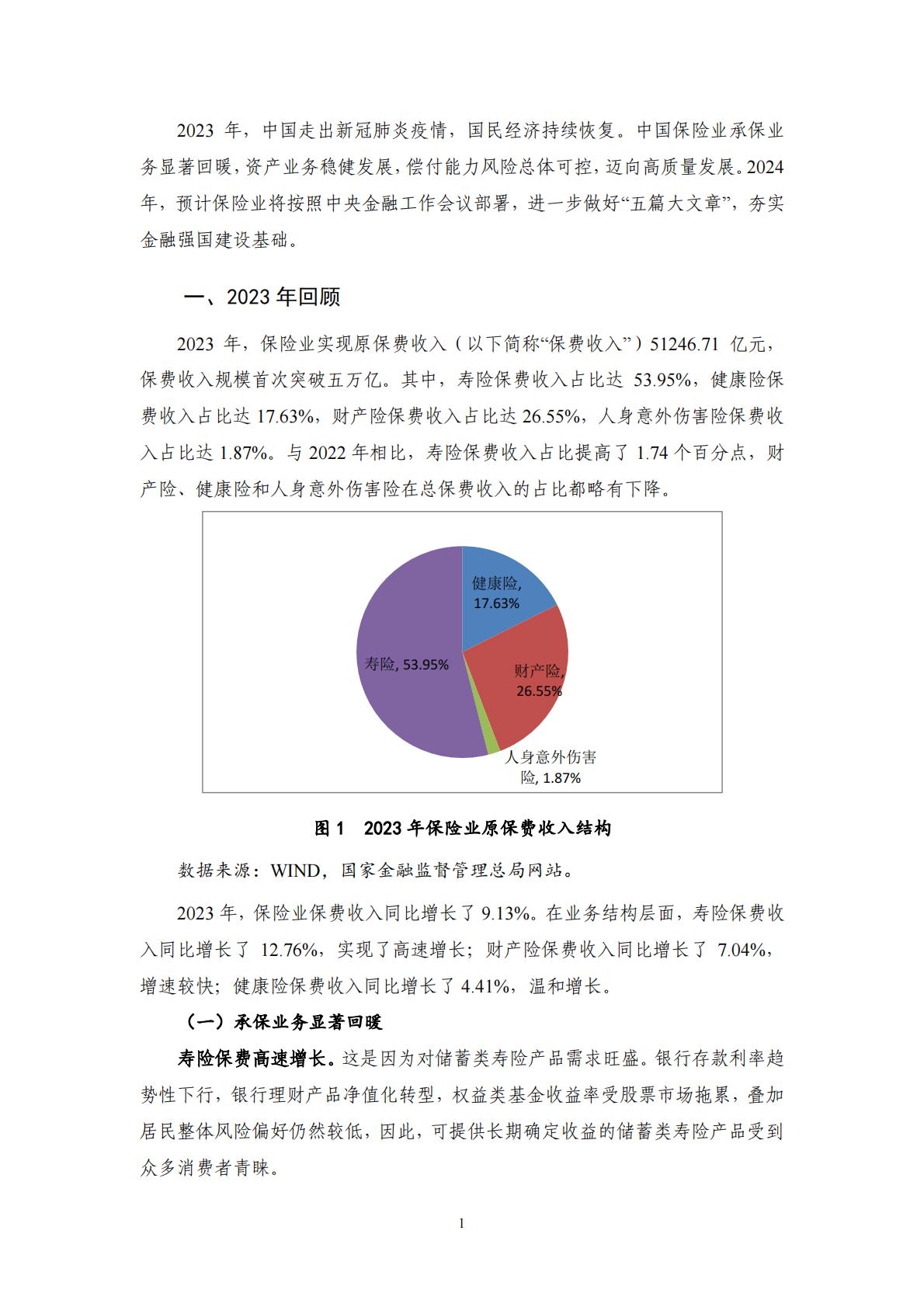 NIFD：迈向高质量发展：2023年保险业回顾与展望报告.pdf