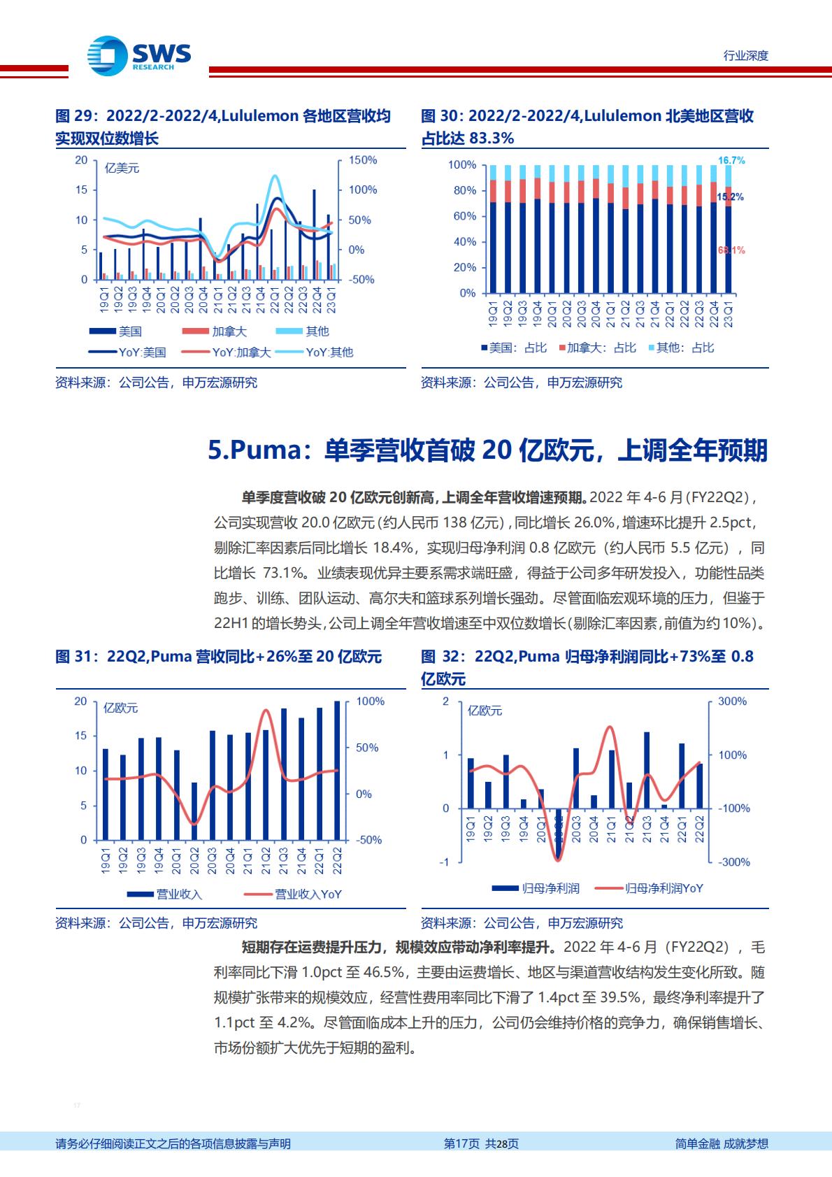 纺织服饰行业全球体育用品龙头2022年二季度跟踪深度报告：全球需求强弱分化，龙头表现好坏互现-20220830-申万宏源-28页.pdf