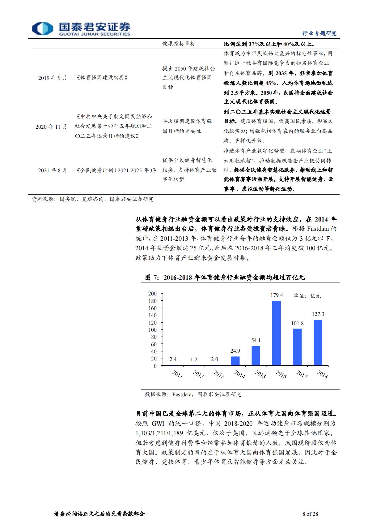 体育行业专题研究之一：政策加持技术迭代，向体育强国奋进-国泰君安-20220224-28页.pdf