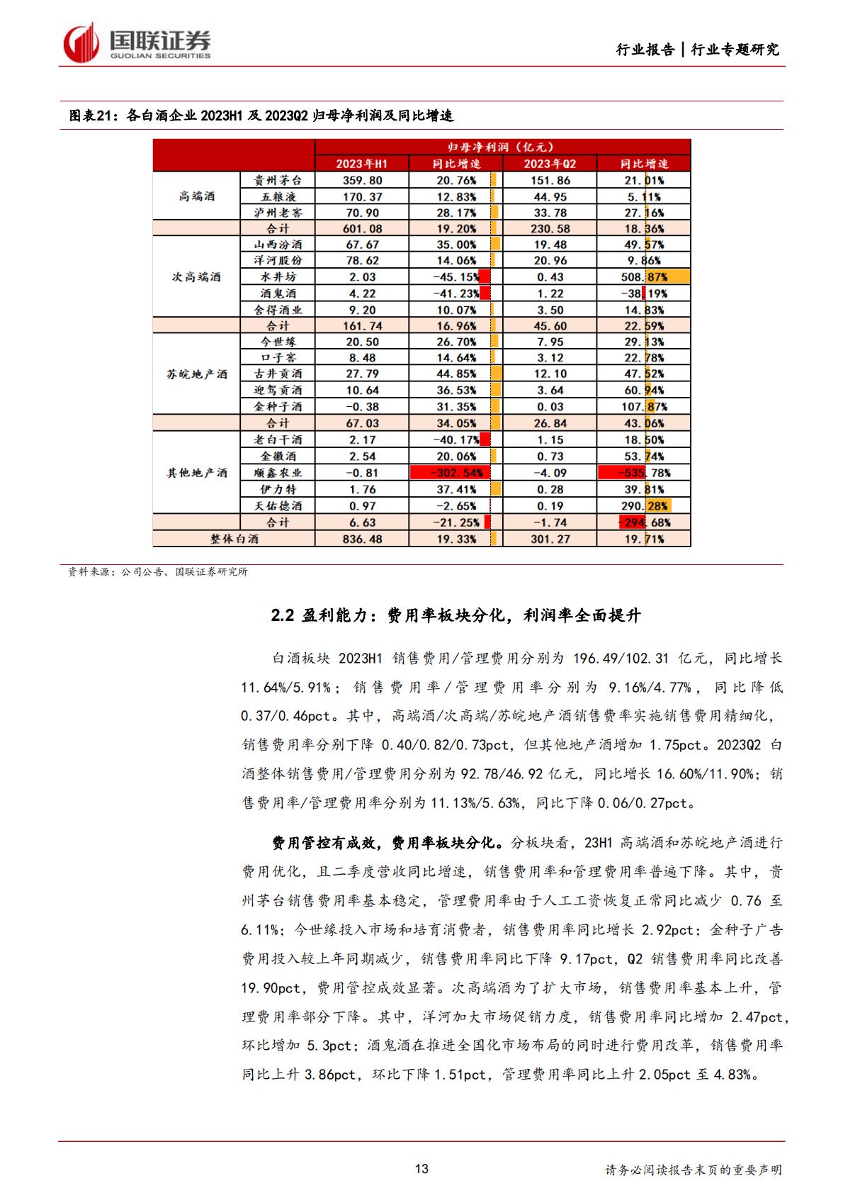 食品饮料行业：酒类基本面修复稳健，大众品业绩持续改善-20230904-国联证券-37页.pdf