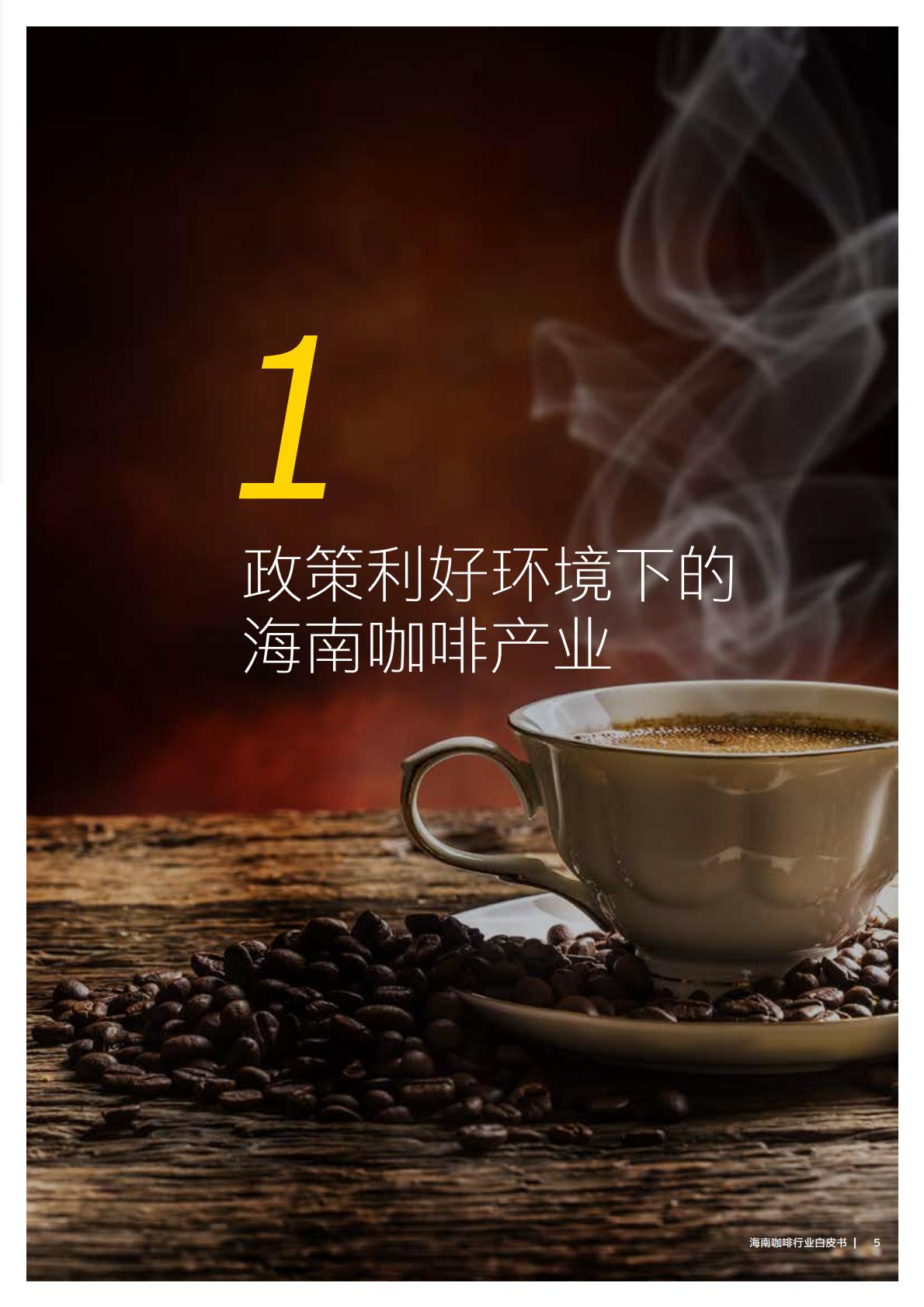 机遇2023海南咖啡行业白皮书 海南咖啡产业发展及国际新型专业市场建设指南.pdf