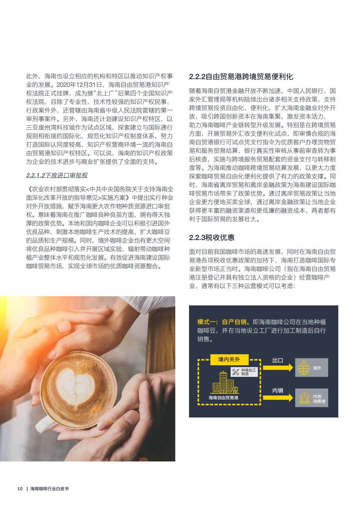 机遇2023海南咖啡行业白皮书 海南咖啡产业发展及国际新型专业市场建设指南.pdf
