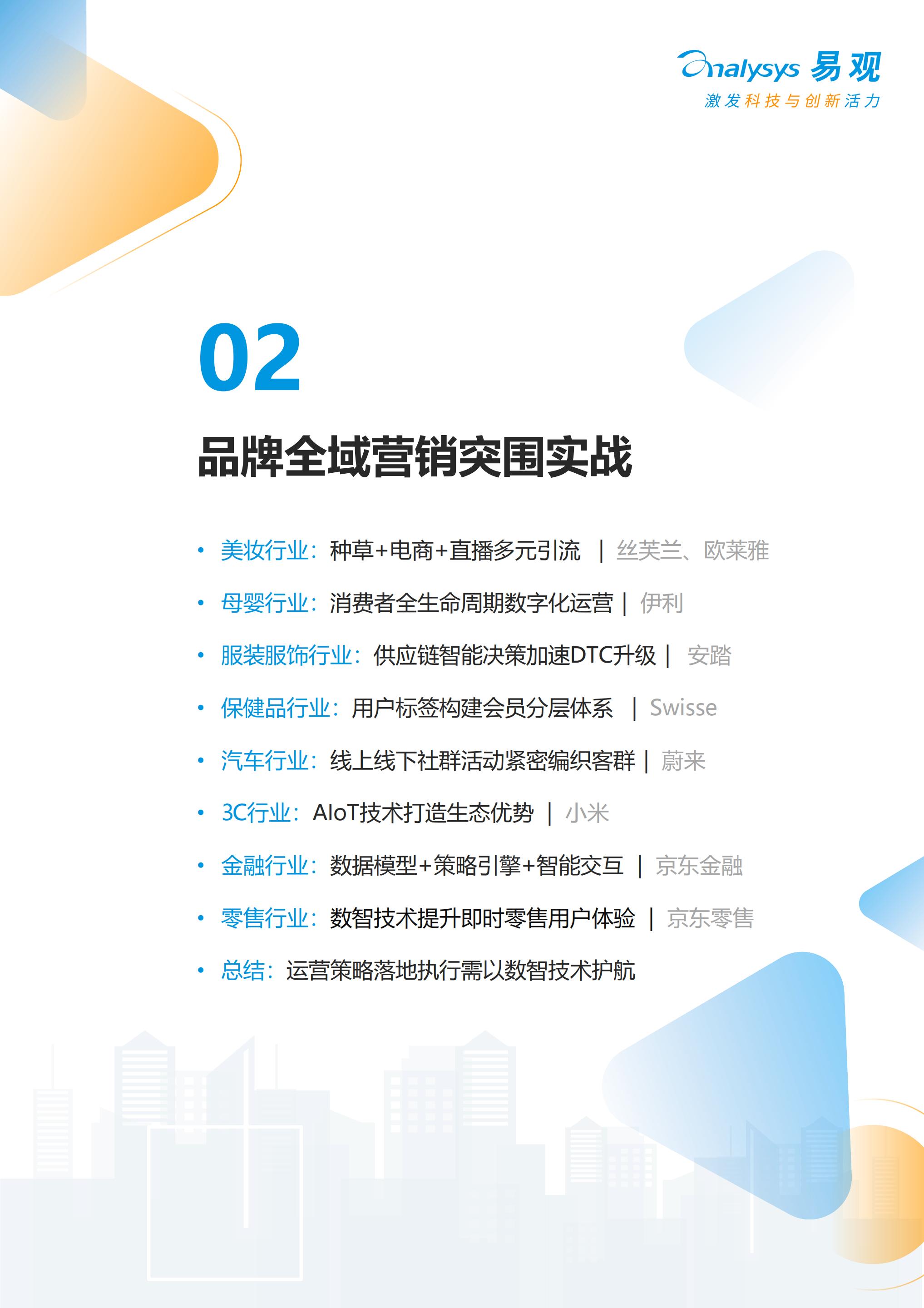 【全域】易观分析：以智突围，重塑全域增长——2023年中国品牌全域智能营销白皮书.pdf