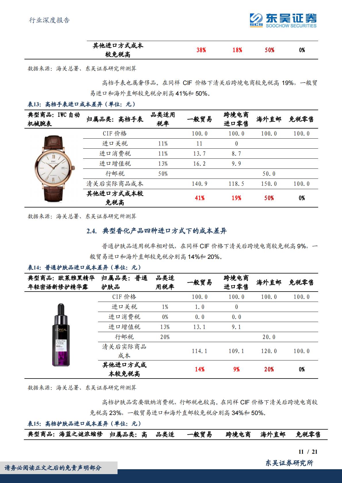 商贸零售行业深度报告：免税行业深度探究，免税、进口跨境电商、一般贸易、海淘业态详细对比分析.pdf
