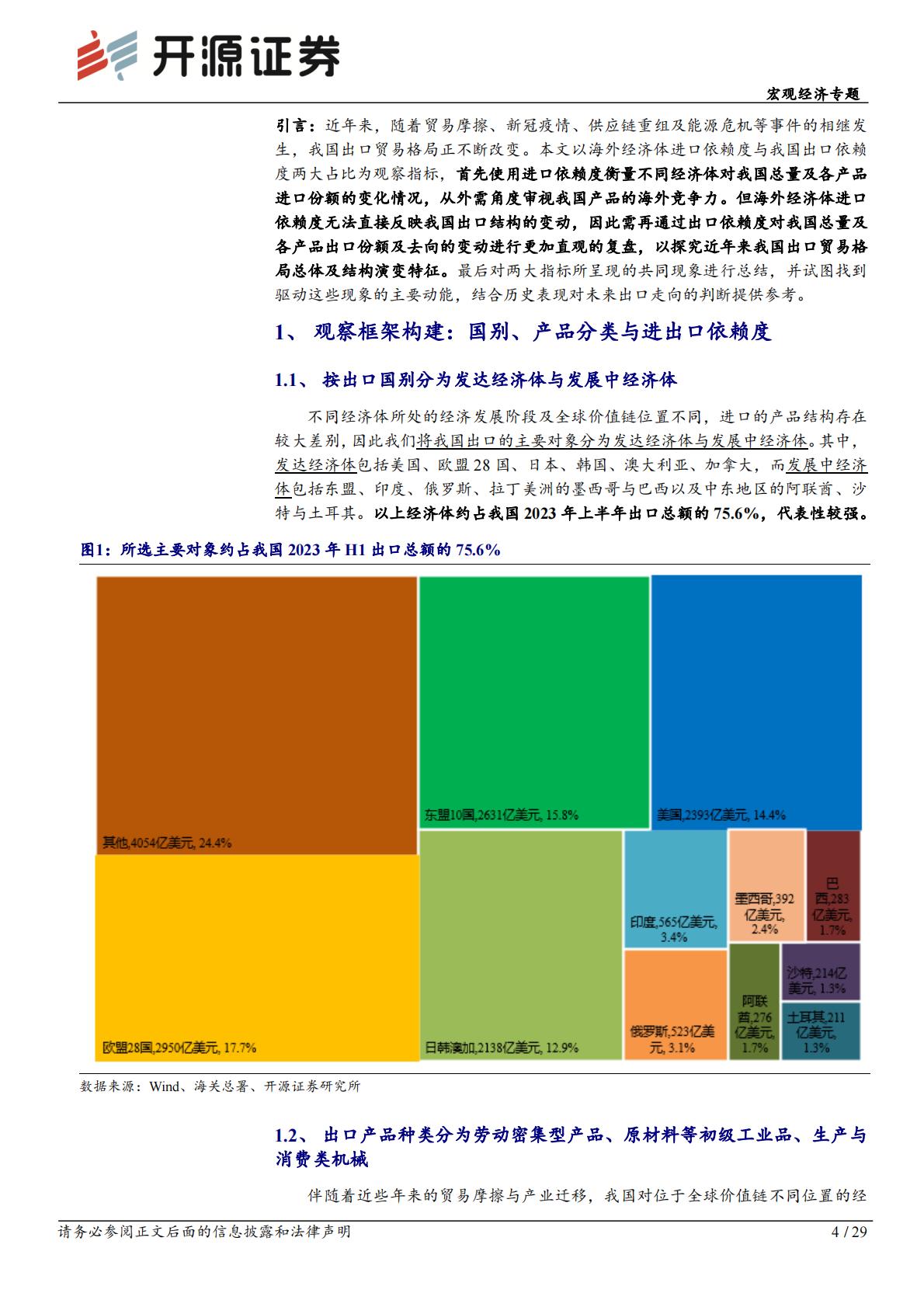 外贸格局演变系列报告之一：进出口依赖度视角下的出口动能研究H3_AP202310181602000229_1.pdf