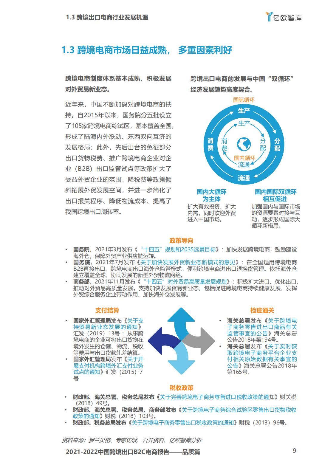 亿欧智库2021-2022中国跨境出口B2C电商白皮书品质篇43页.pdf