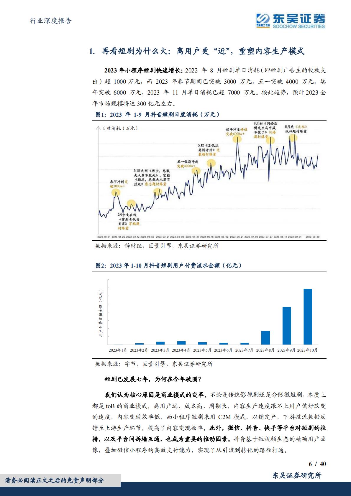 短剧行业深度：引领内容生产模式变革，开拓剧集出海广阔市场-20231211-东吴证券-40页.pdf