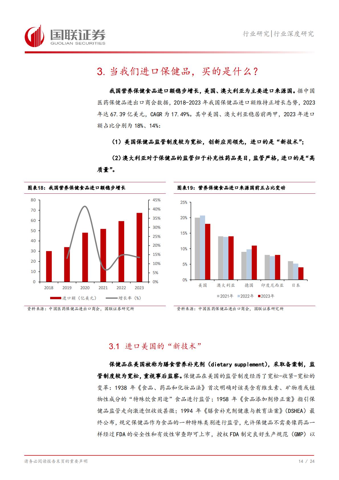 国联证券-保健品四问四答：保健品是否还是一门好生意？.pdf