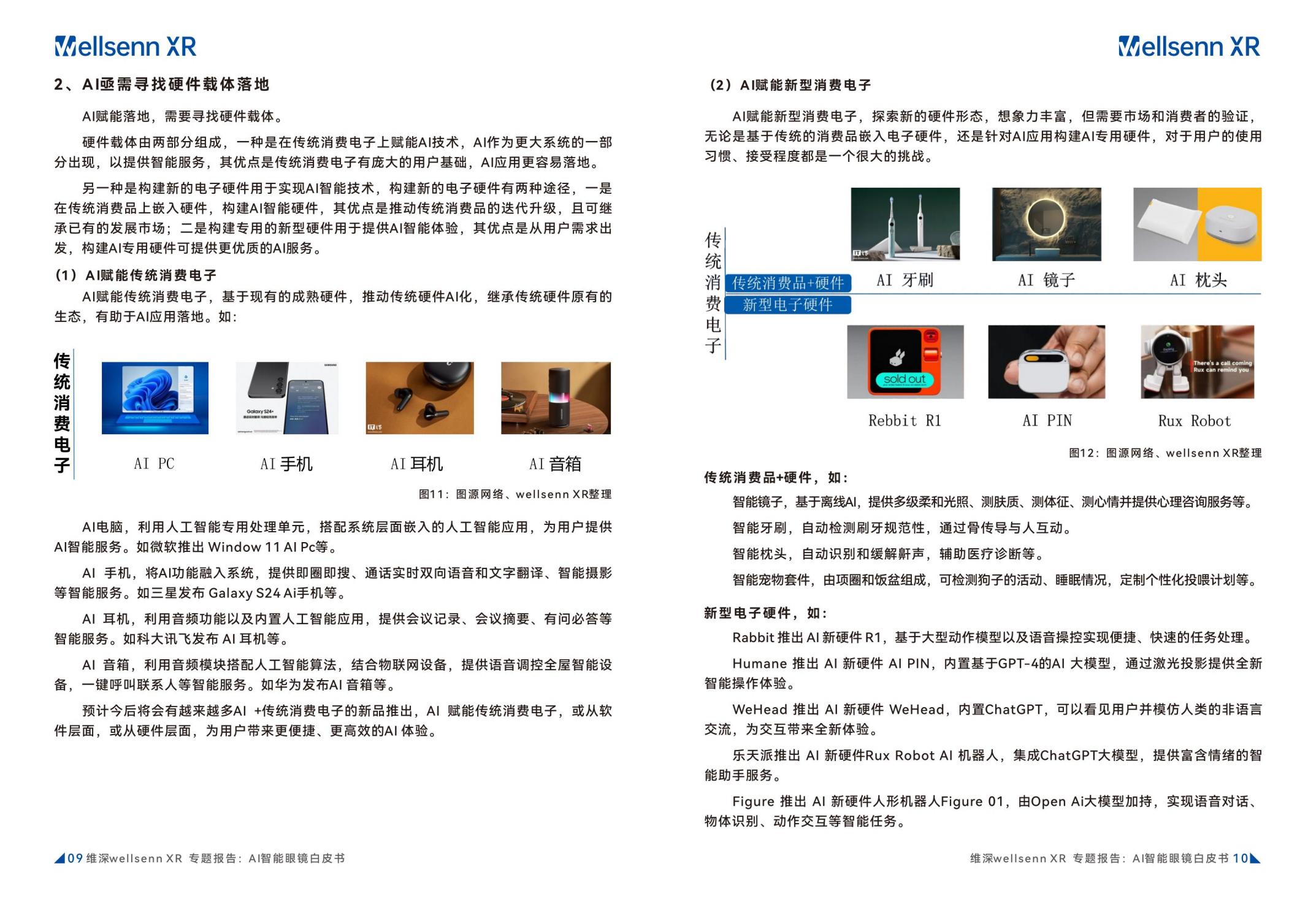 维深Wellsenn XR：2024年AI智能眼镜白皮书.pdf