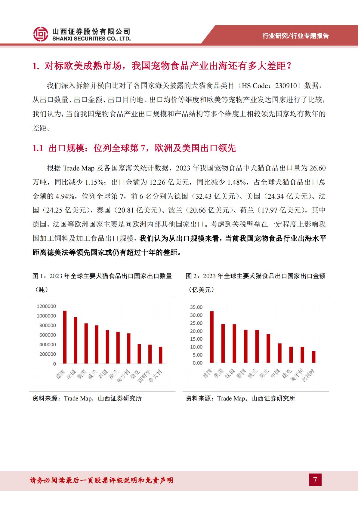 宠物专题报告-二-：立足当下，着眼未来，如何看待我国宠物产业出海的差距和成长？.pdf