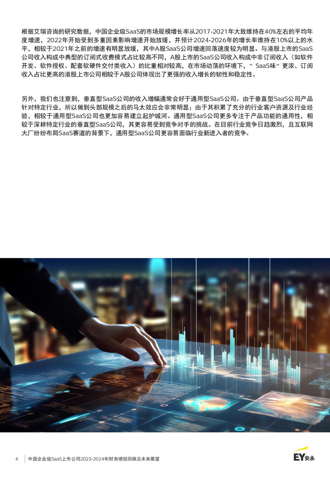 中国企业级SaaS上市公司2023-2024年财务绩效回顾及未来展望报告.pdf