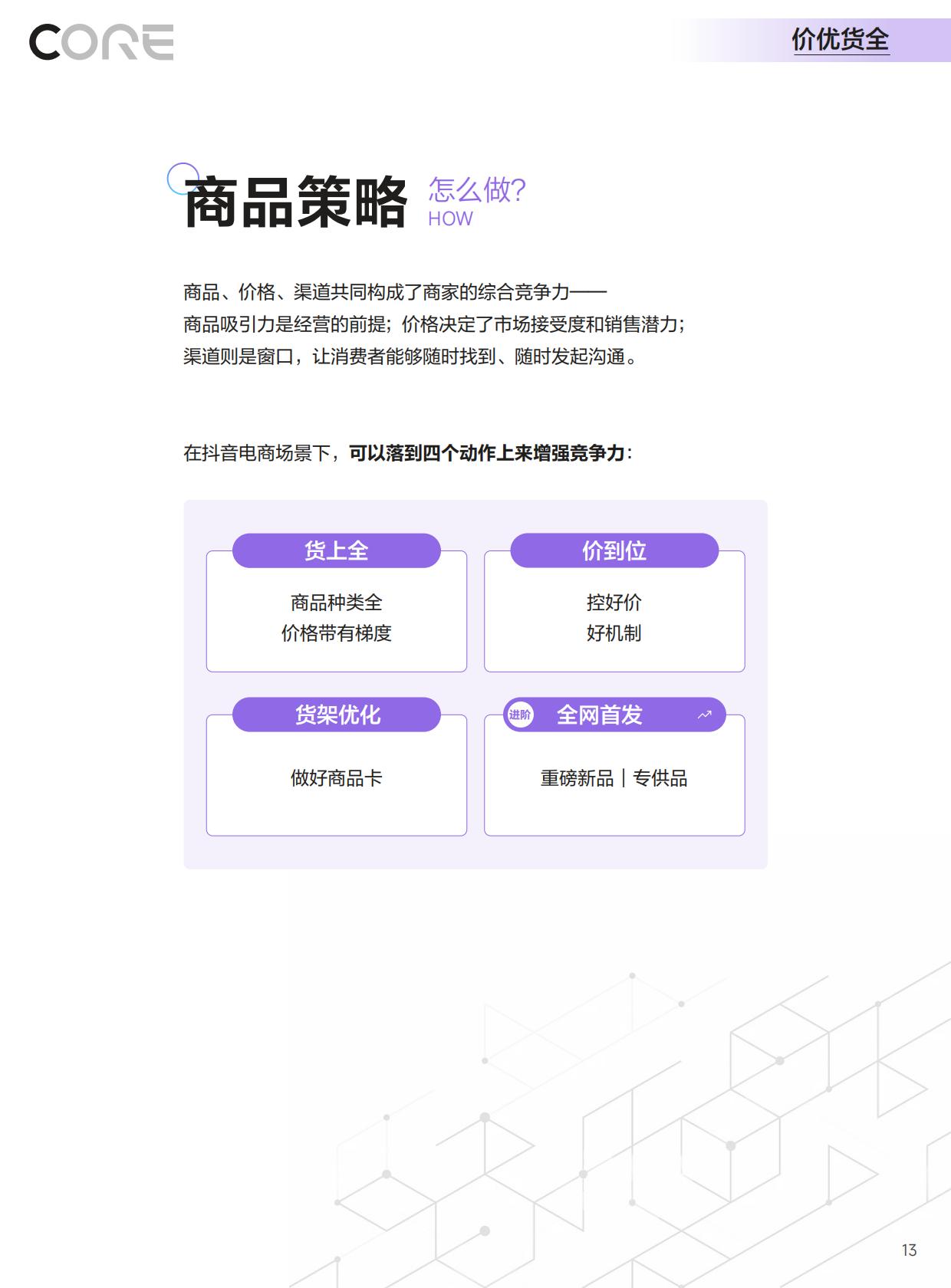 2024抖音电商CORE经营方法论手册.pdf