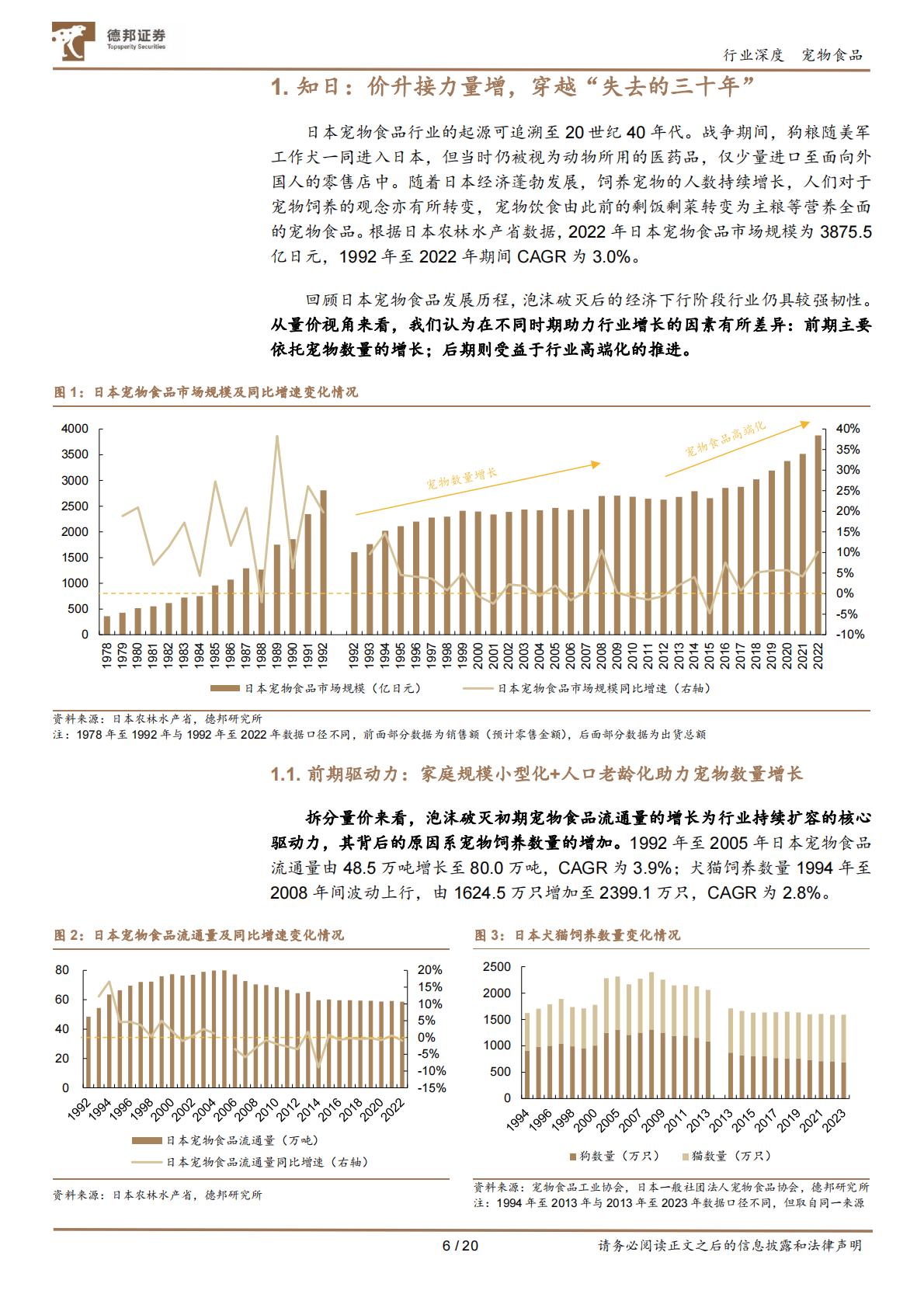 德邦证券-宠物行业深度报告系列-一-：以日本“失去的三十年”为鉴，看中国宠物食品行业增长潜能.pdf
