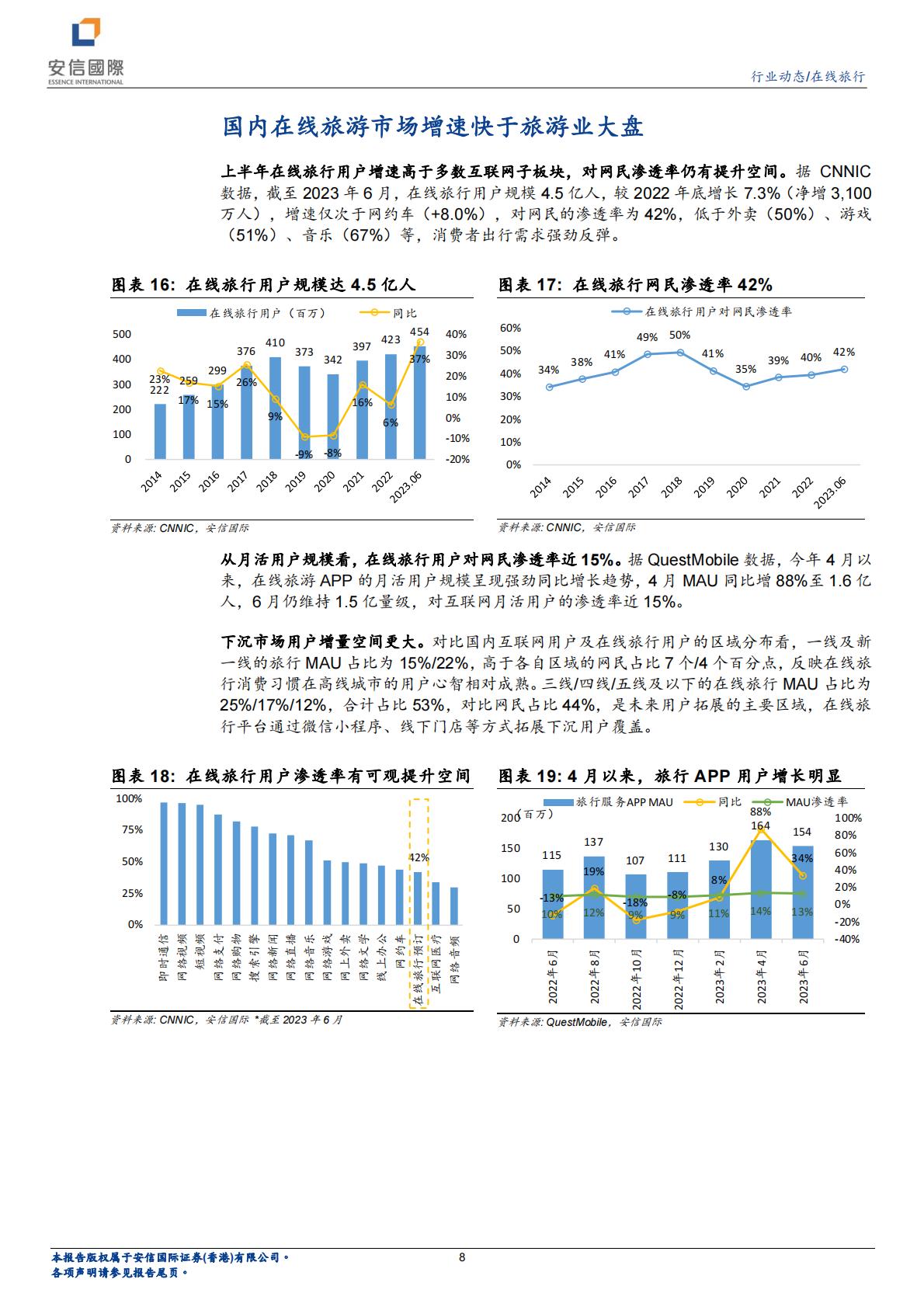 在线旅行行业系列一：看好OTA业绩稳健增长，首次覆盖携程、同程旅行.pdf