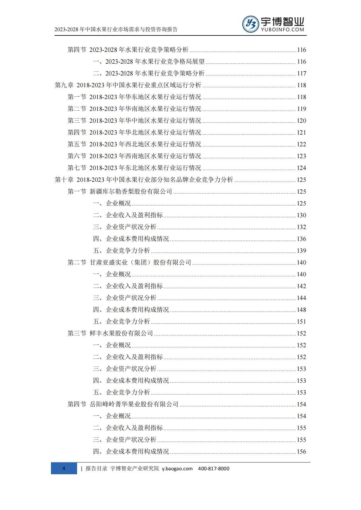 2023-2028年中国水果行业市场需求与投资咨询报告.pdf