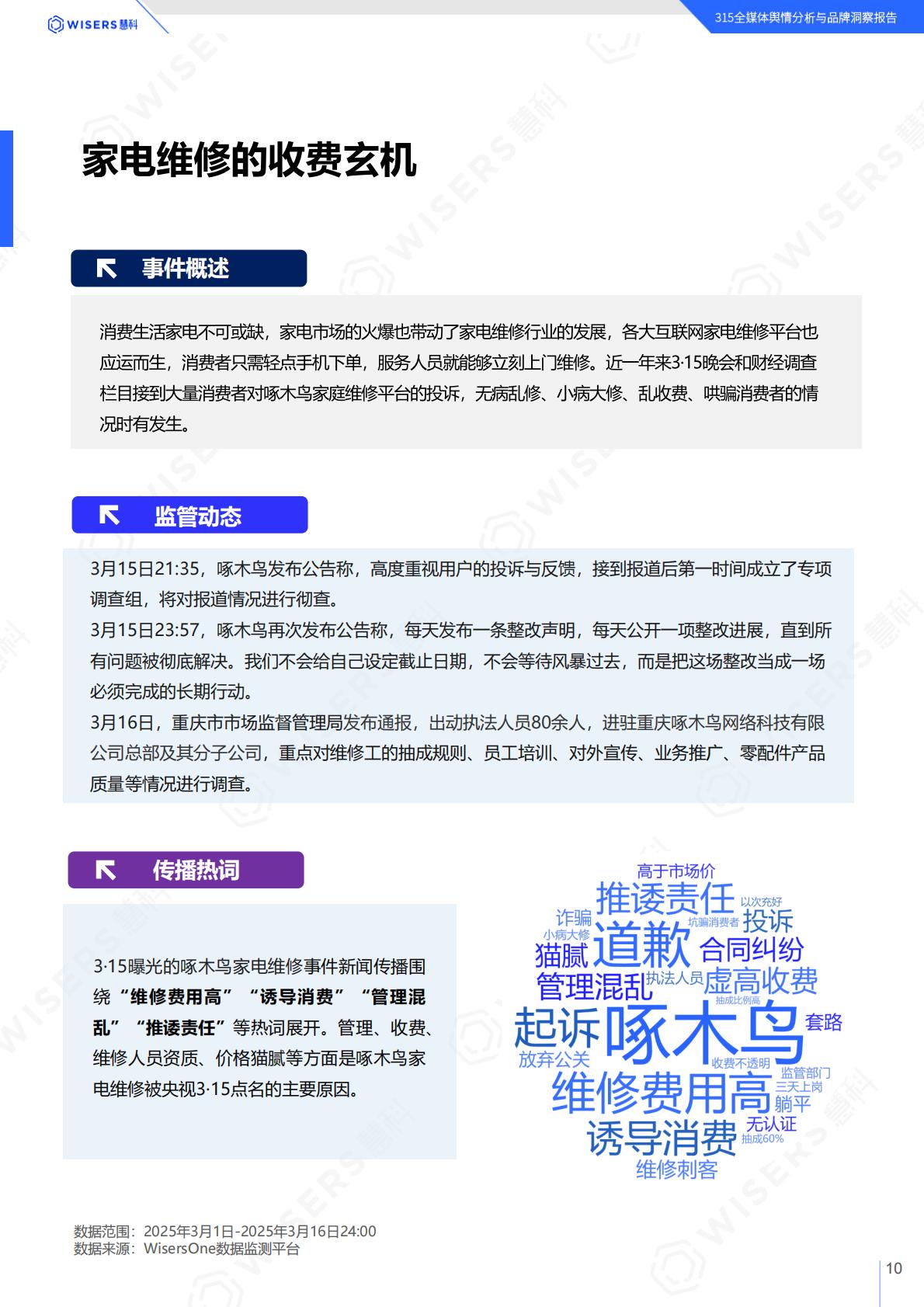慧科讯业：2025年315全媒体舆情分析与品牌洞察报告.pdf