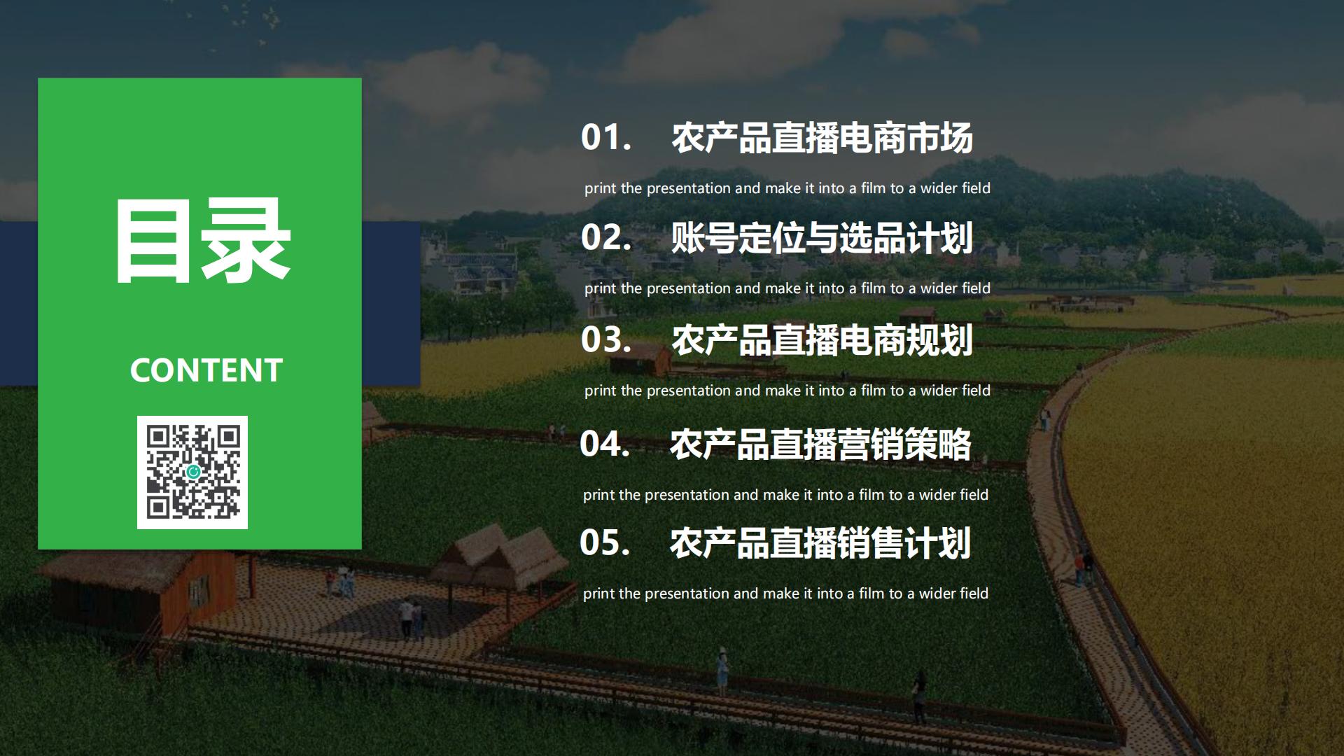 农产品抖音直播电商运营策划方案.pdf