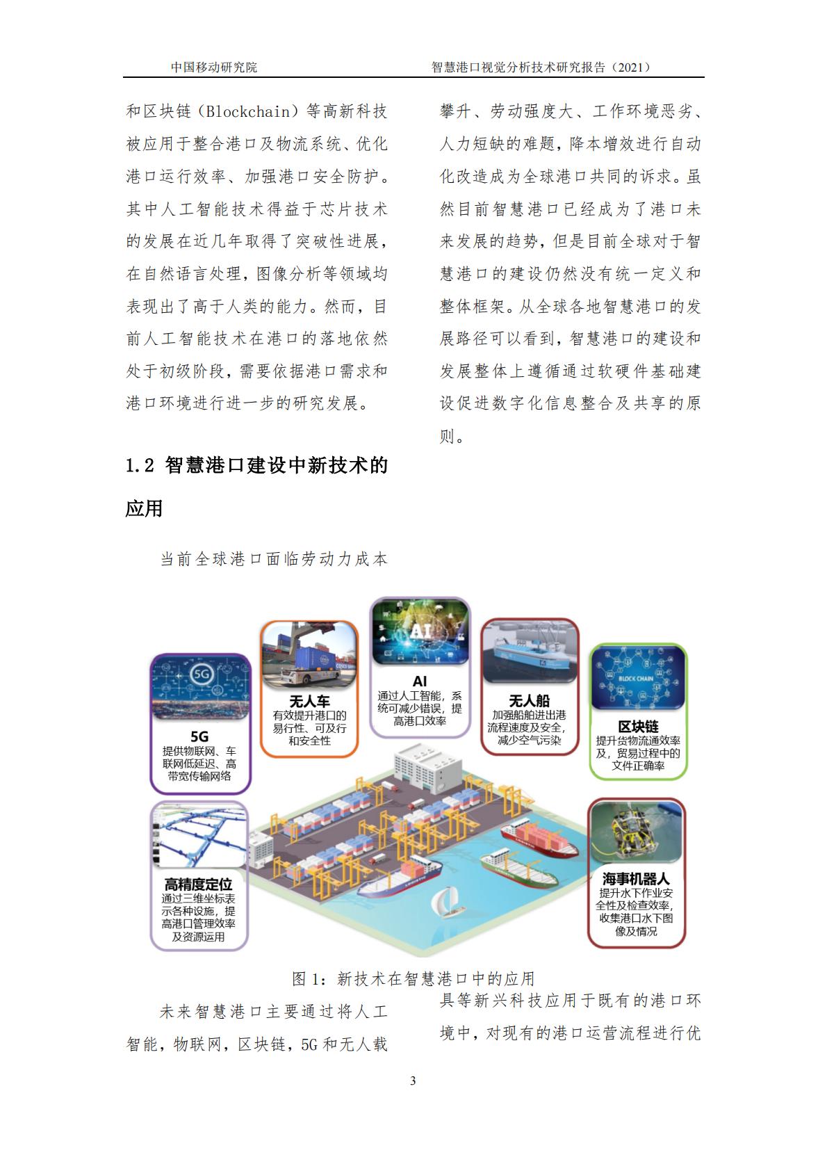 智慧港口视觉分析研究报告-中国移动-2021年-14页.pdf