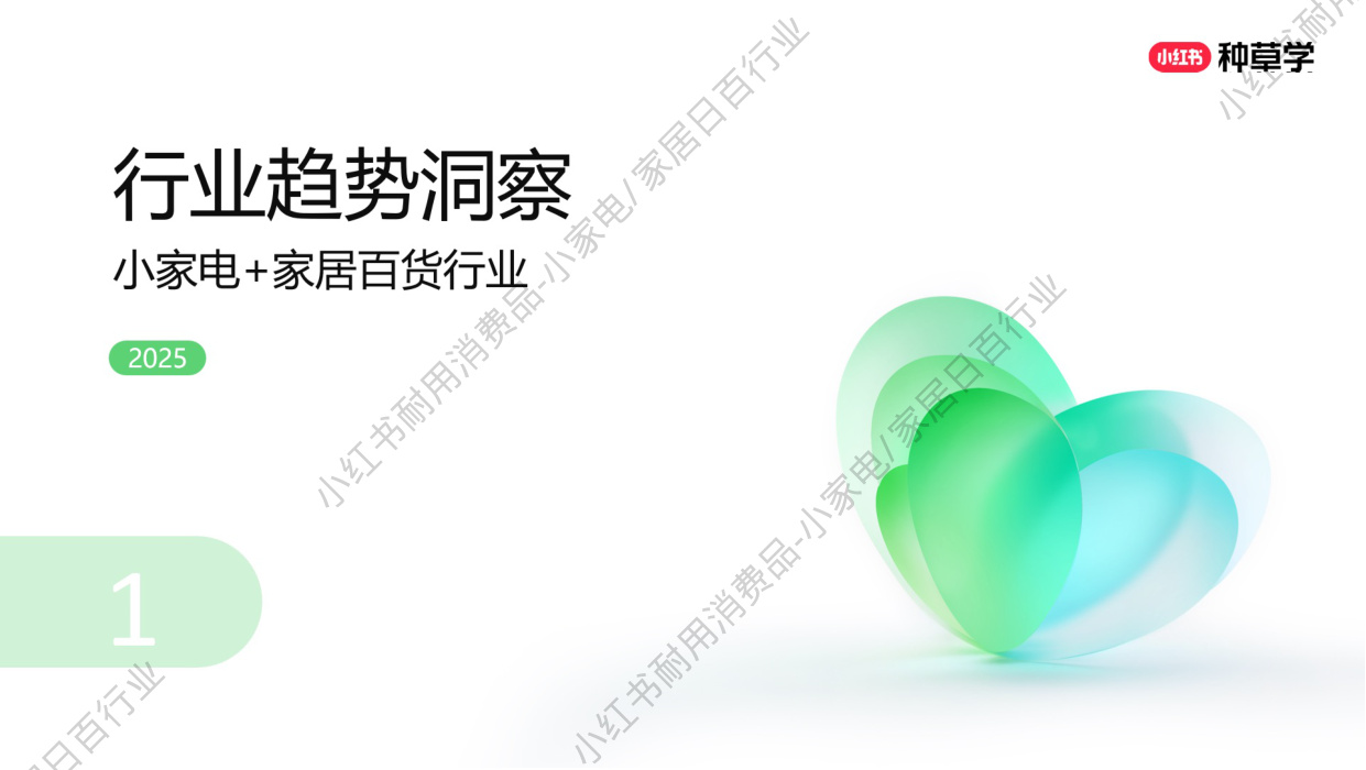 双11小红书「小家电+家居日百」行业直播材料.pdf