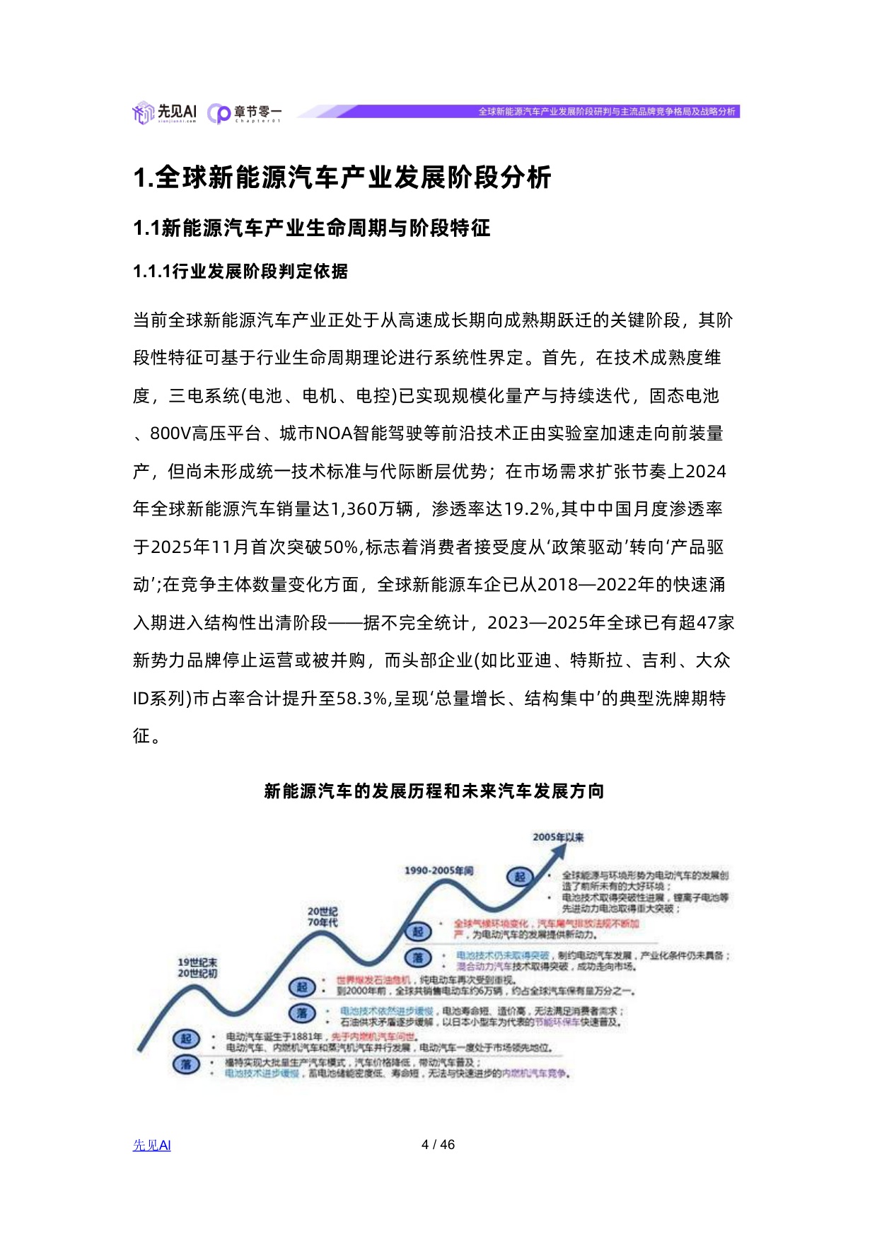 全球新能源汽车产业发展阶段研判与主流品牌竞争格局及战略分析.pdf