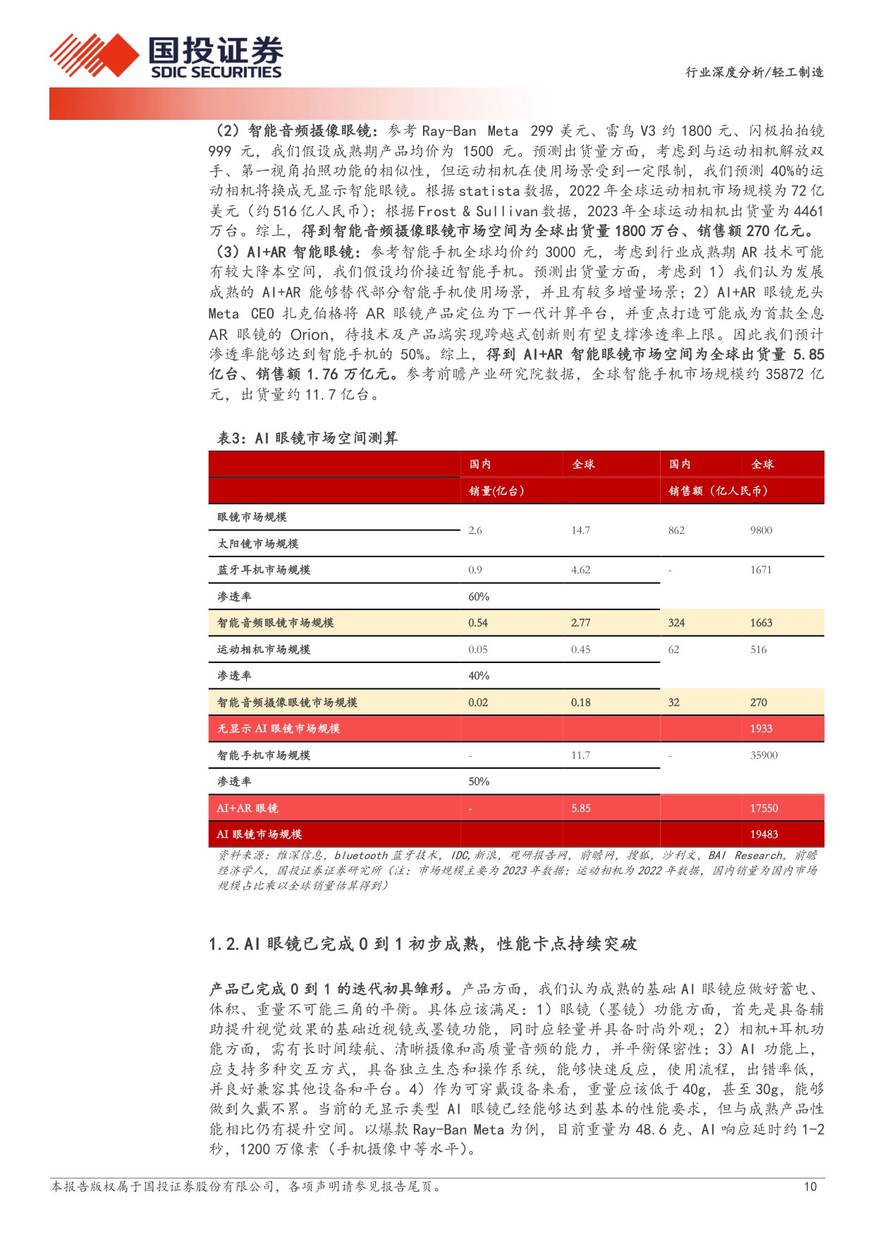国投证券-轻工制造行业：AI眼镜万亿市场如何掘金？.pdf