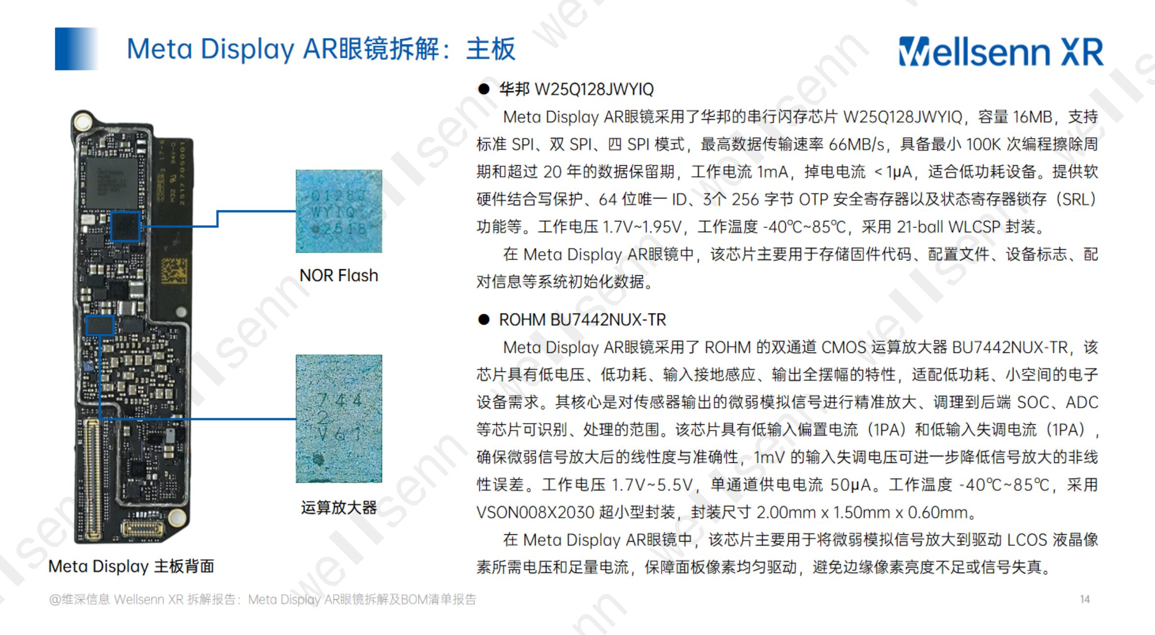 wellsenn+AI眼镜拆解及BOM成本报告：Meta+Display+AR眼镜-免费版.pdf