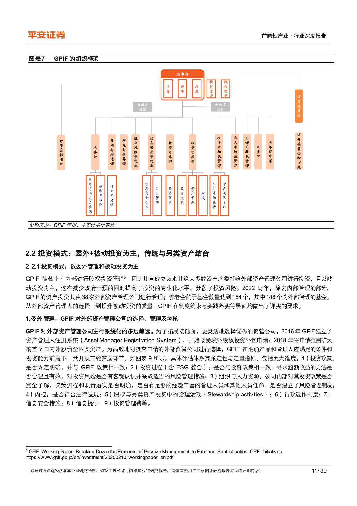 养老行业之日本GPIF：保守稳健型养老基金进化论-平安证券-39页.PDF