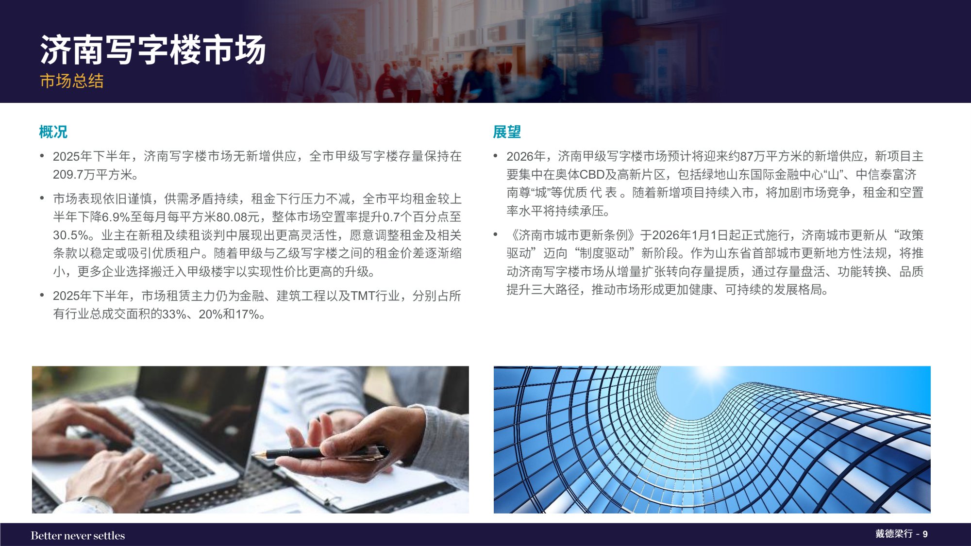 2025年下半年济南写字楼和零售物业市场报告.pdf