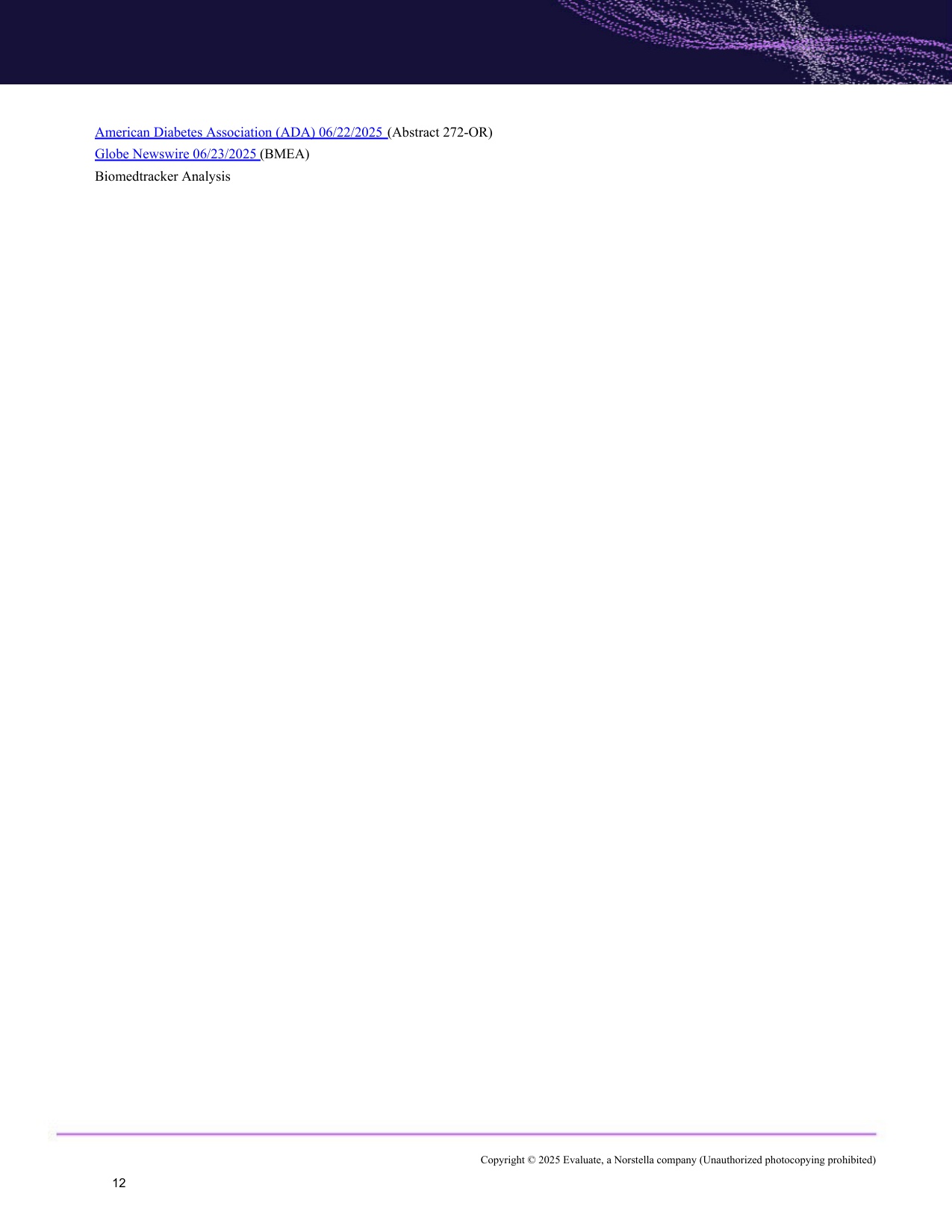 Biomedtracker2025美国糖尿病协会科学年会深度解析报告英文版44页.pdf